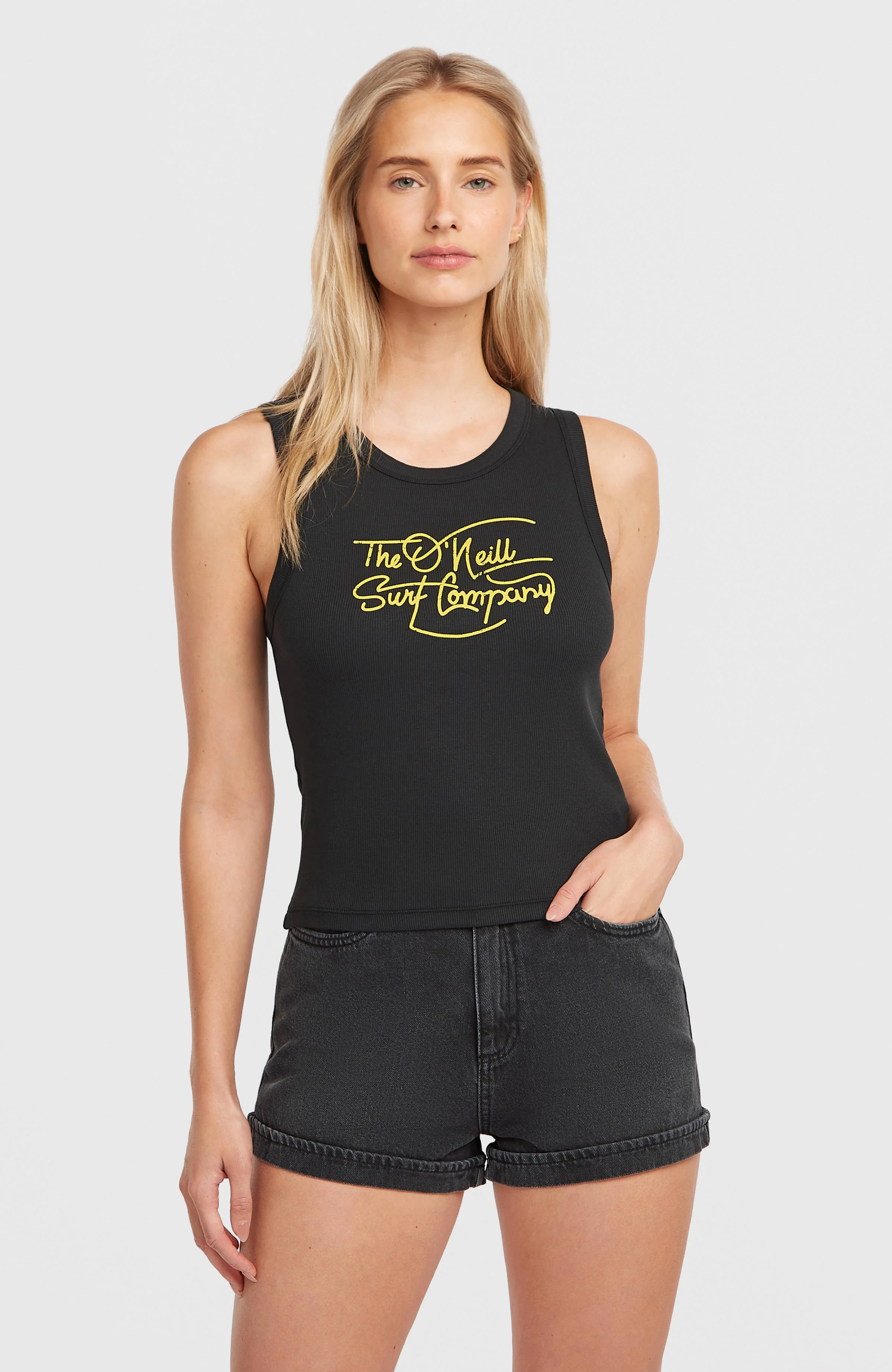 5754-o-neill-rib-tanktop-black-out-1.webp O'Neill Rib Tanktop | Black Out