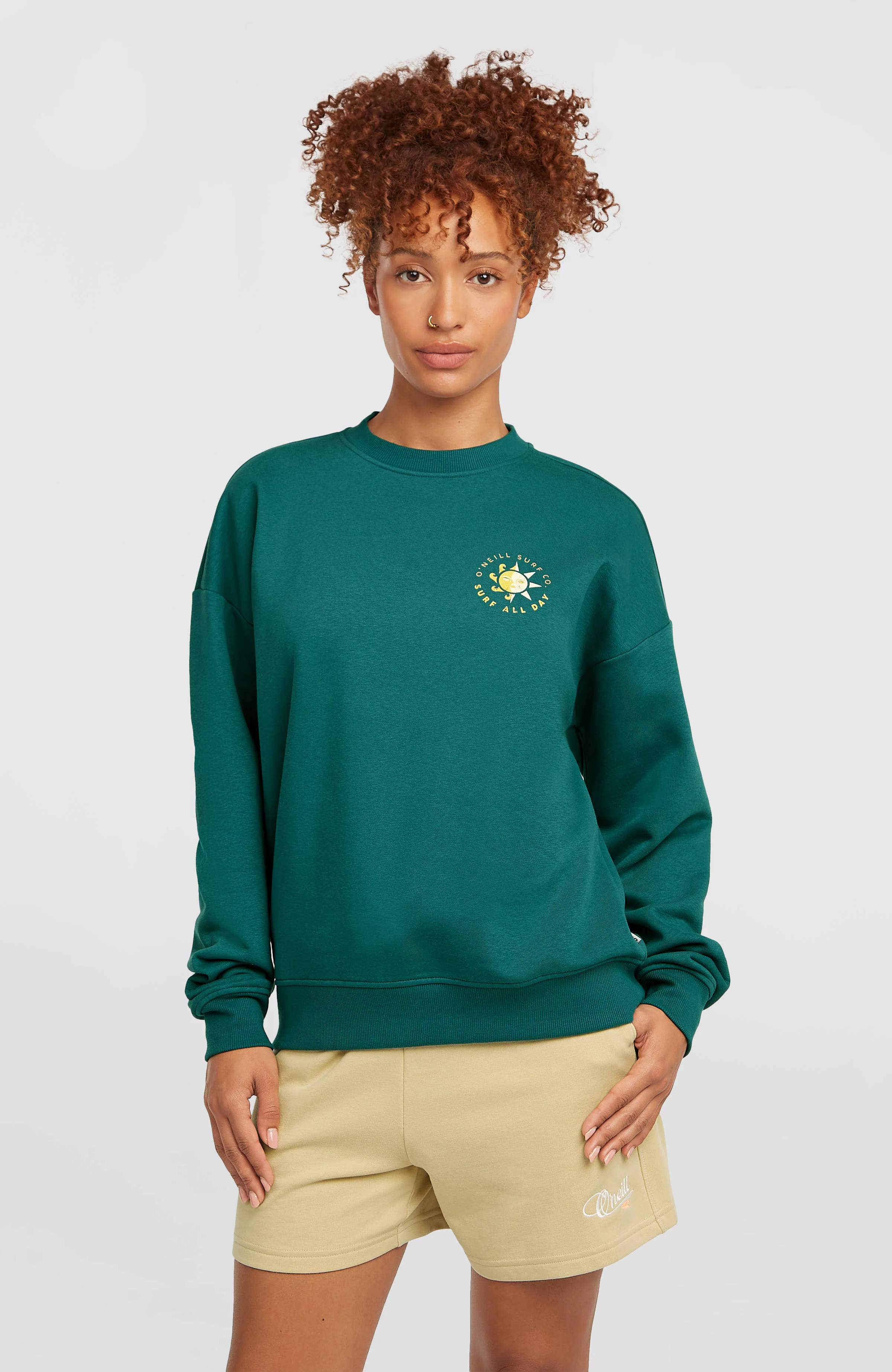 5794-summer-musthave-crewneck-sweatshirt-botanical-heat-1.webp Summer Musthave Crewneck Sweatshirt | Botanical Heat