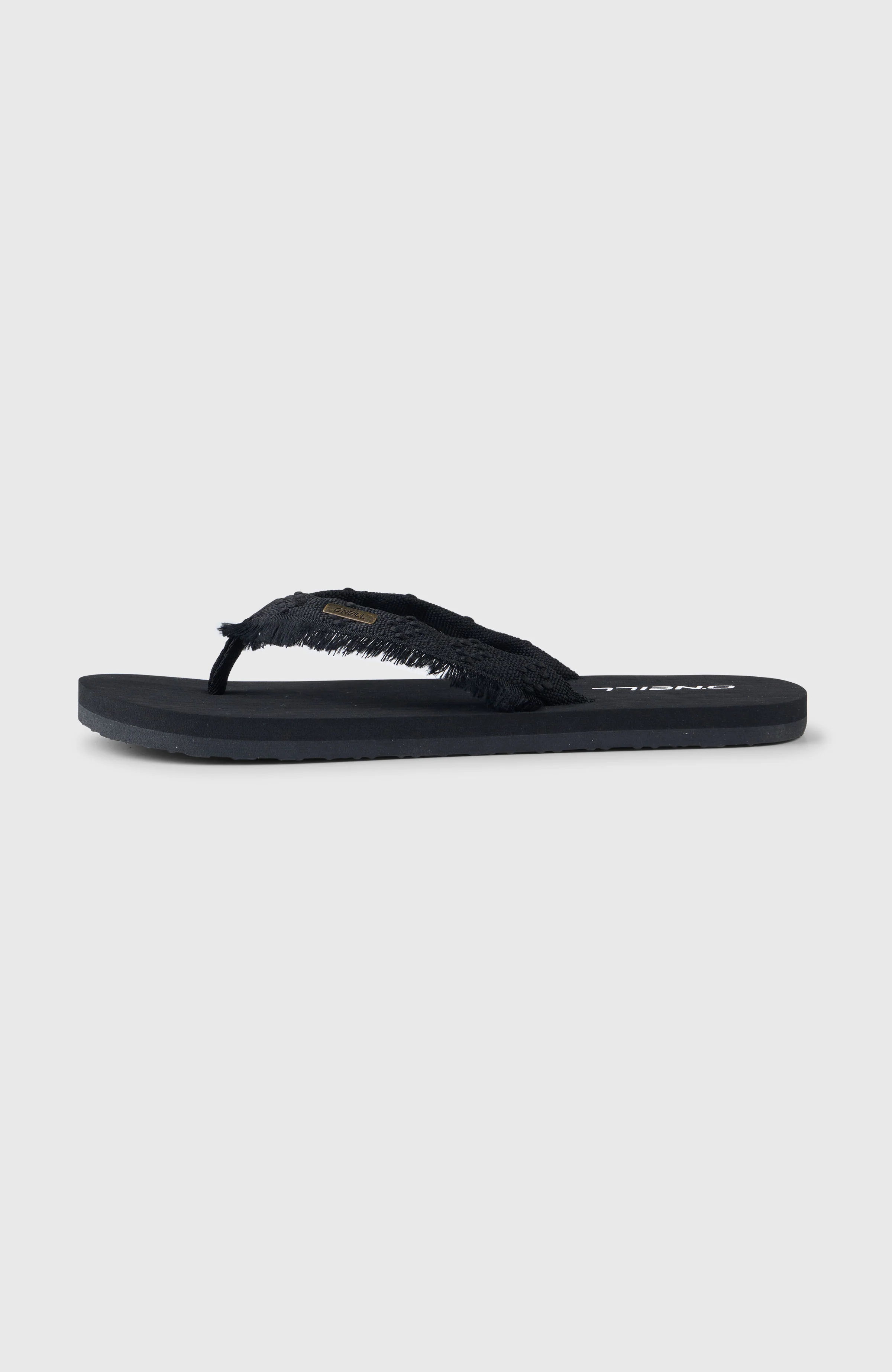 Ditsy Jacquard Sandals | Black Out