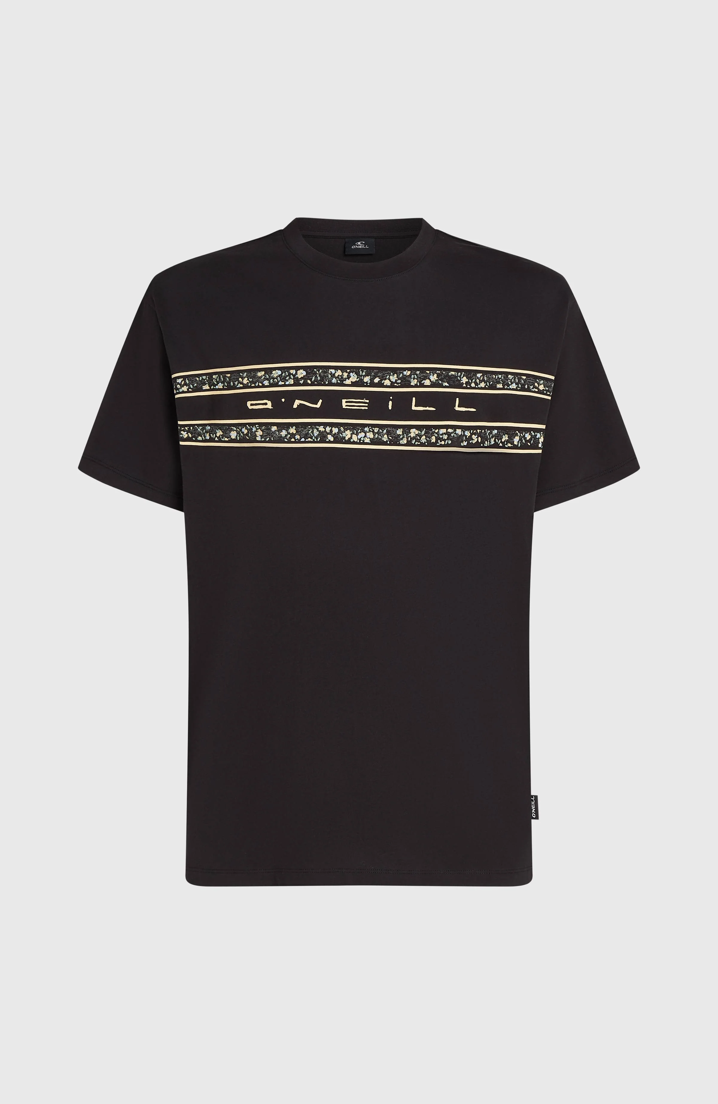 O’Neill Flower Stripe T-Shirt | Black Out