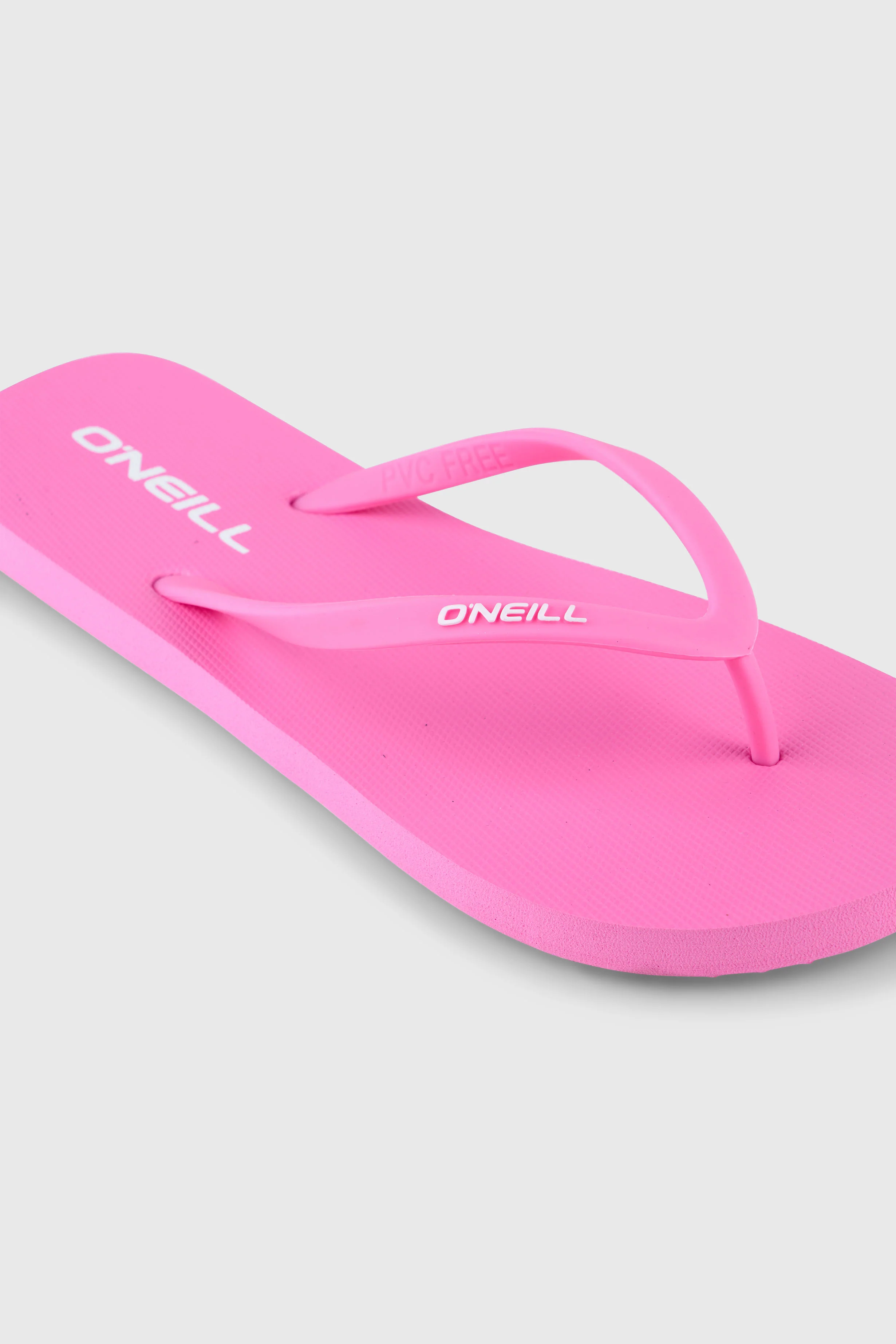 Profile Small Logo Sandals | Electric Fuschia