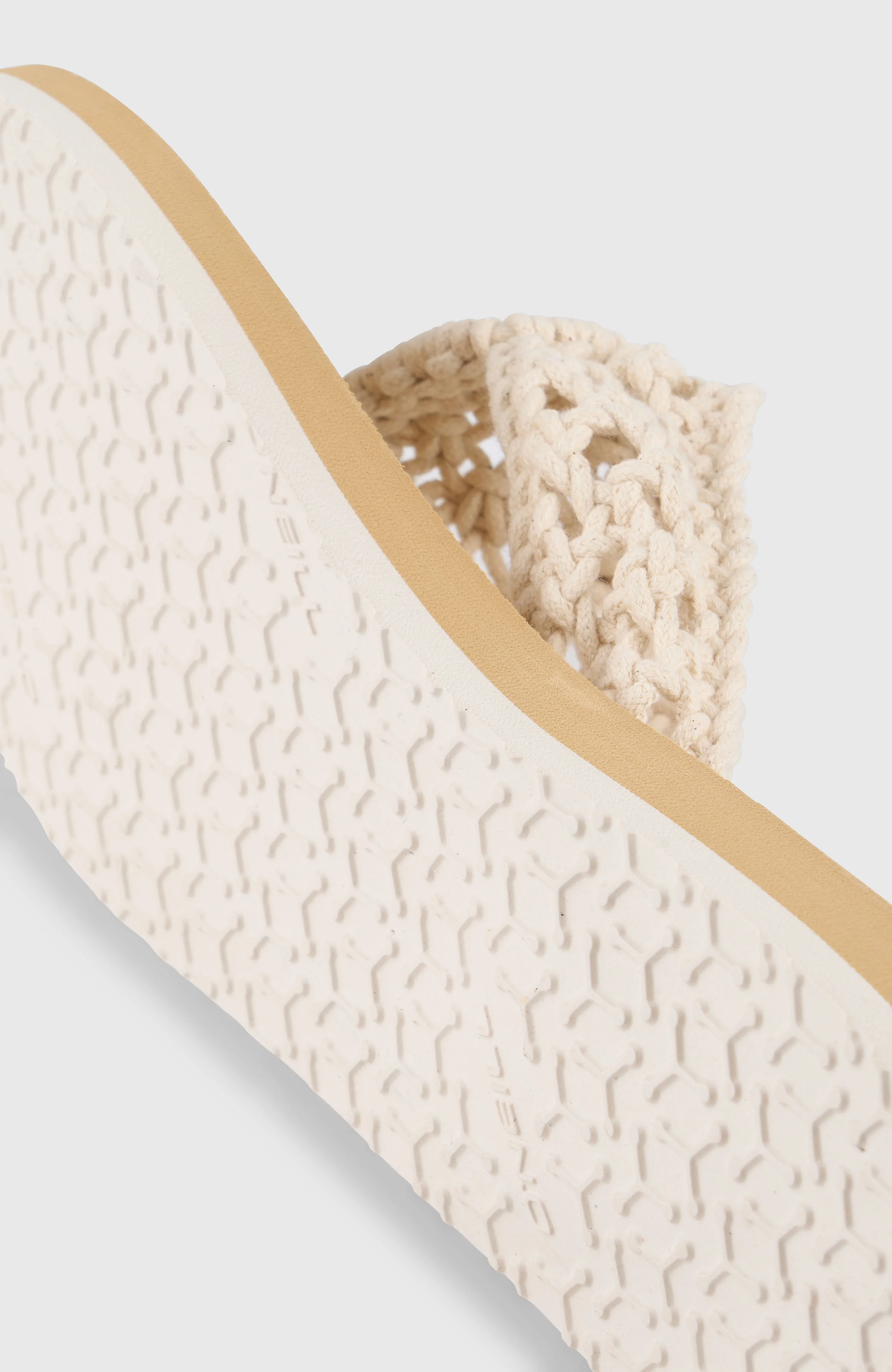 Ditsy Crochet Sandals | Snow White