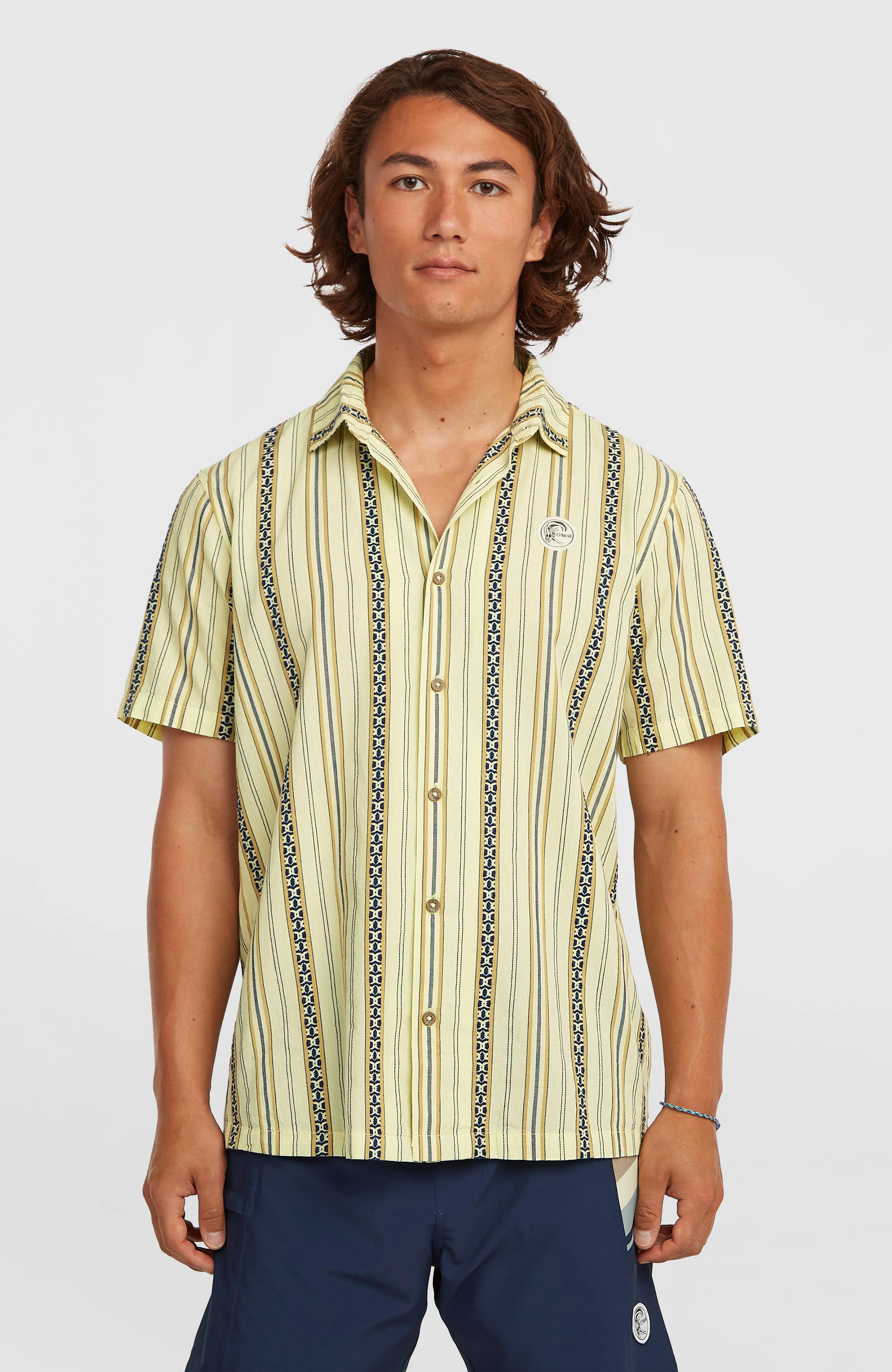 6239-o-riginals-jacquard-shirt-yellow-originals-jstripe-1.webp O'Riginals Jacquard Shirt | Yellow Originals Jstripe