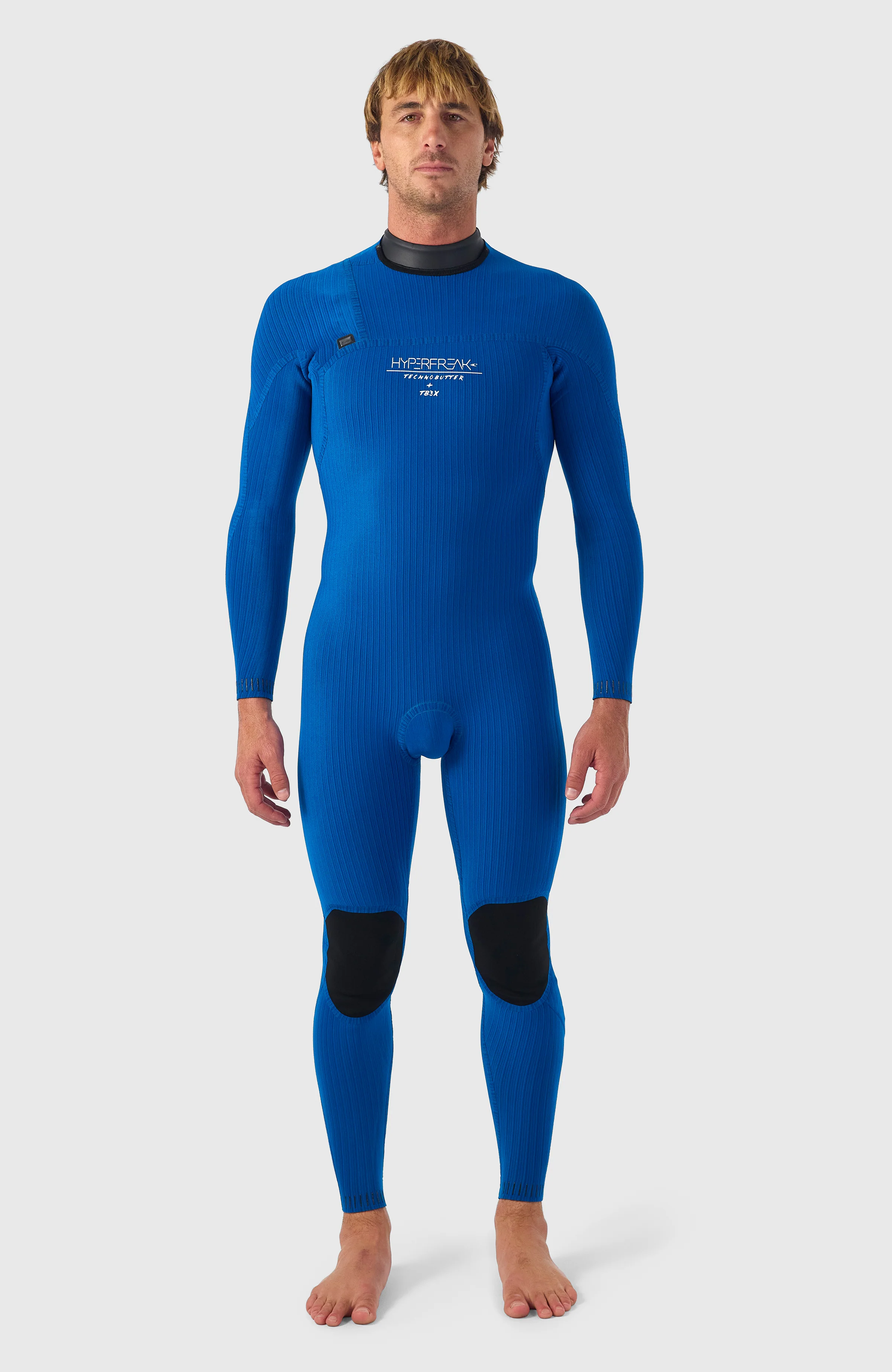Hyperfreak Plus 5/4mm Chest Zip Full Wetsuit | BLACK/BLACK
