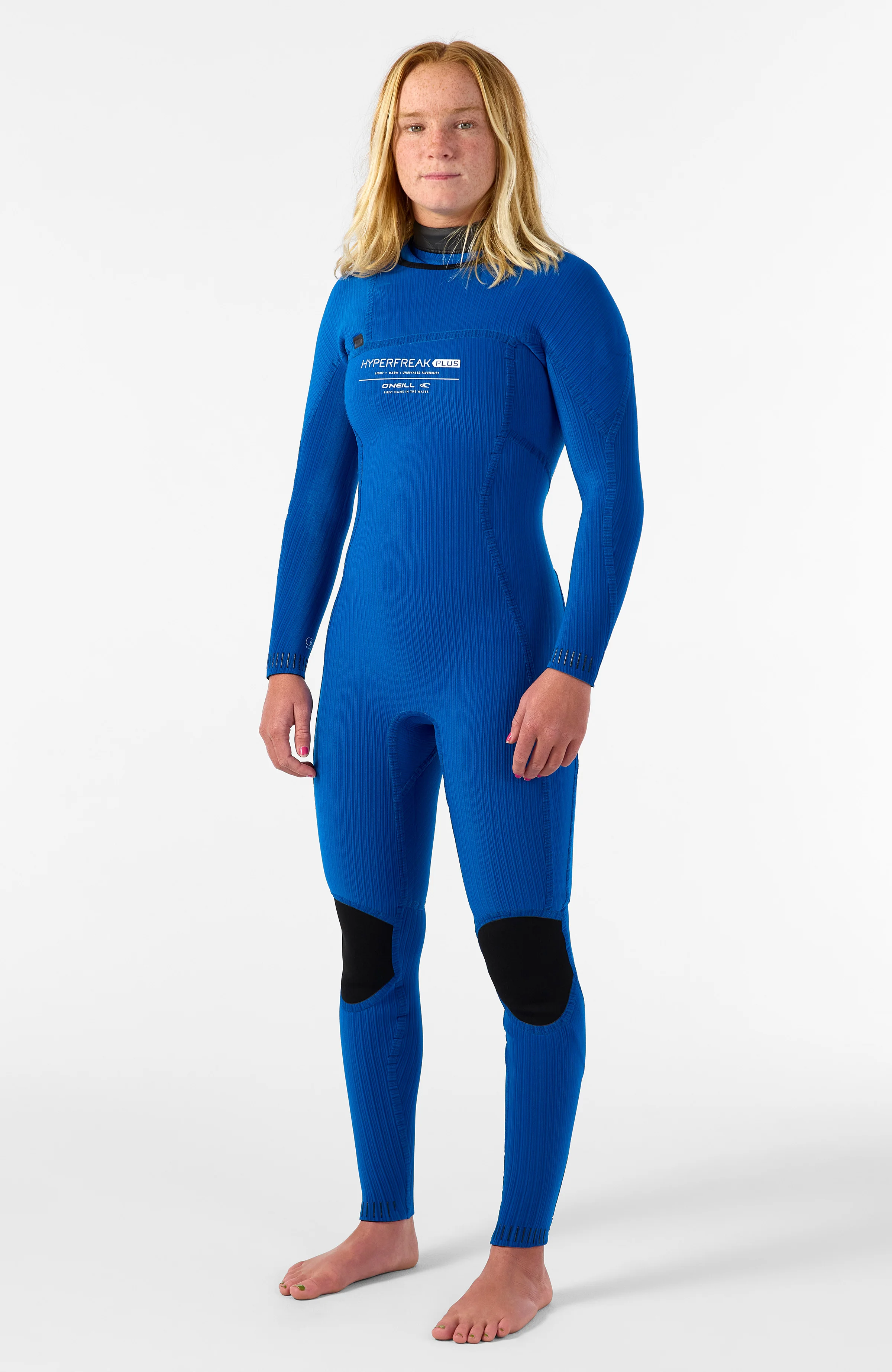 Hyperfreak Plus 5/4mm Chest Zip Full Wetsuit | BLACK/BLACK