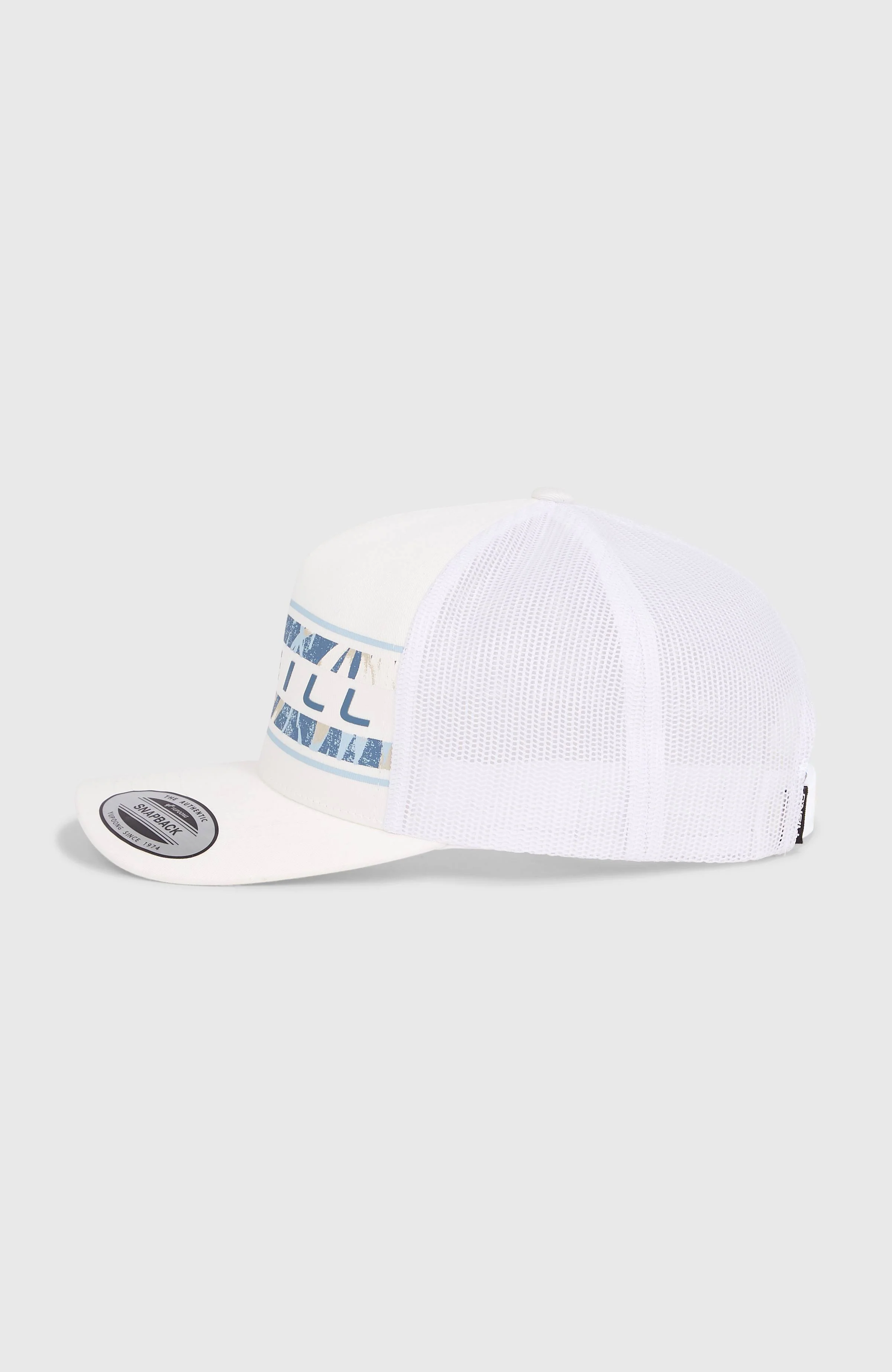 Flower Trucker Cap | Snow White