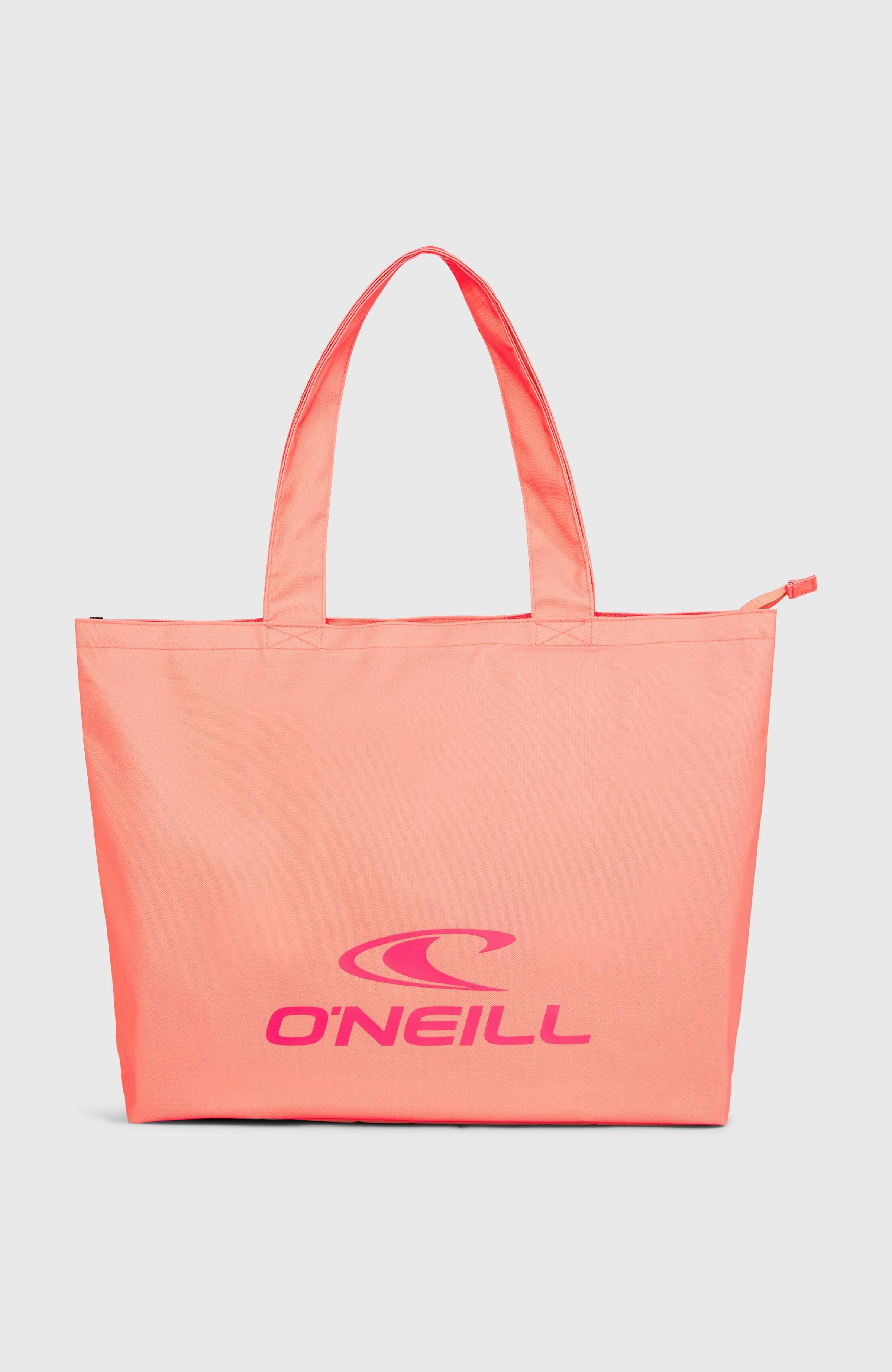 7196-coastal-tote-bag-coral-pink-1.jpg Coastal Tote Bag | Coral Pink