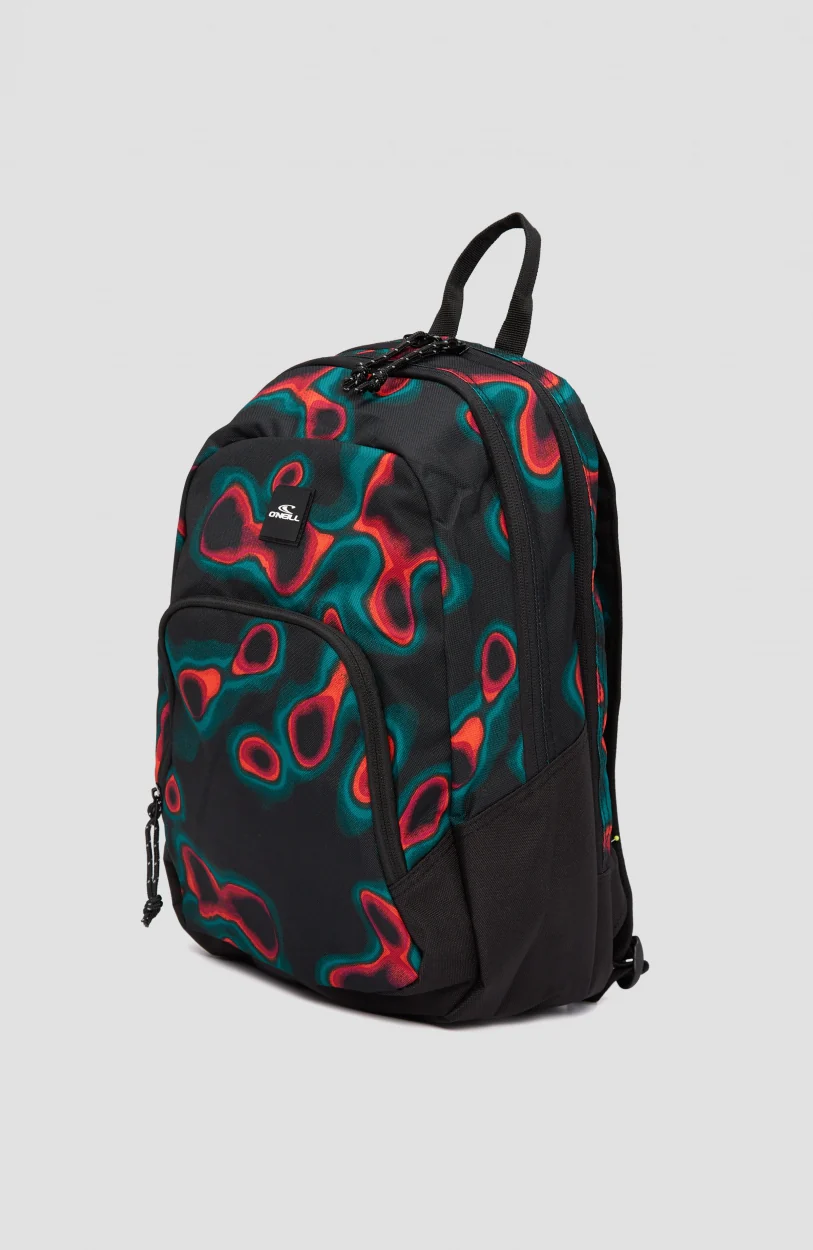 Wedge Small Backpack | Black Heat Map