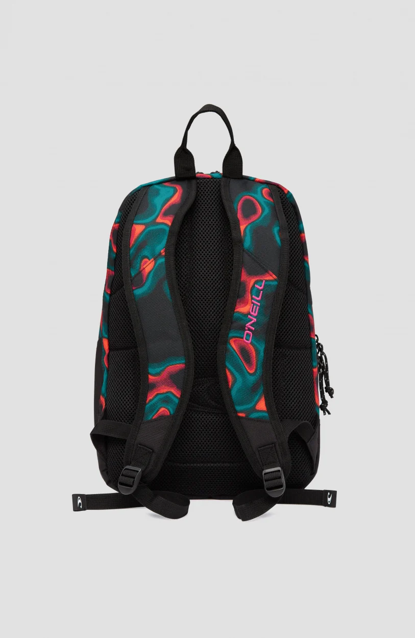Wedge Small Backpack | Black Heat Map