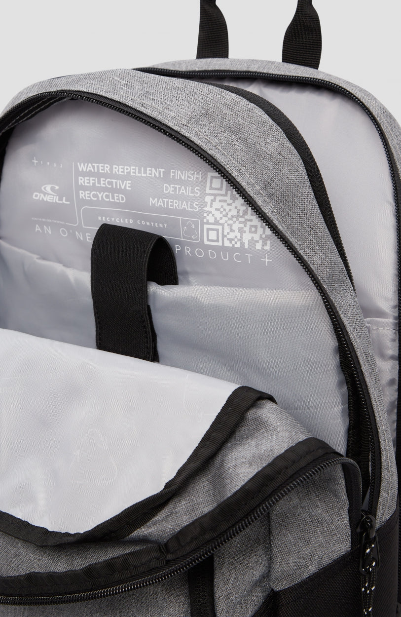 Wedge Small Backpack | Silver Melee