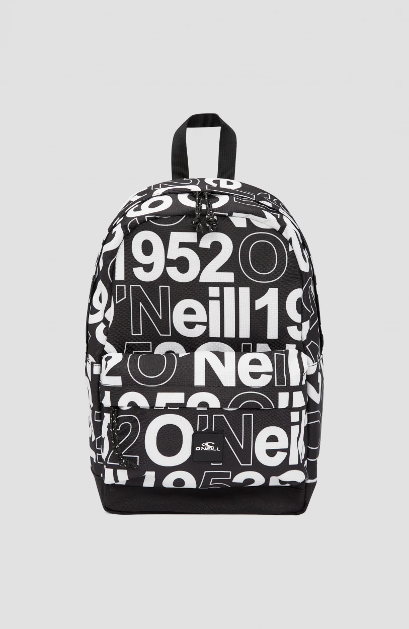 7507-coastline-mini-backpack-white-wording-1952-1.webp Coastline Mini Backpack | White Wording 1952