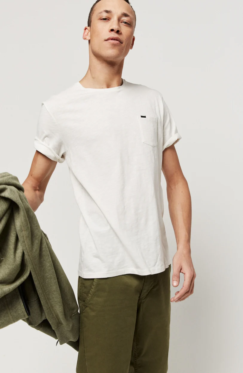 Jack's Base Regular Fit Crew T-Shirt | Powder White