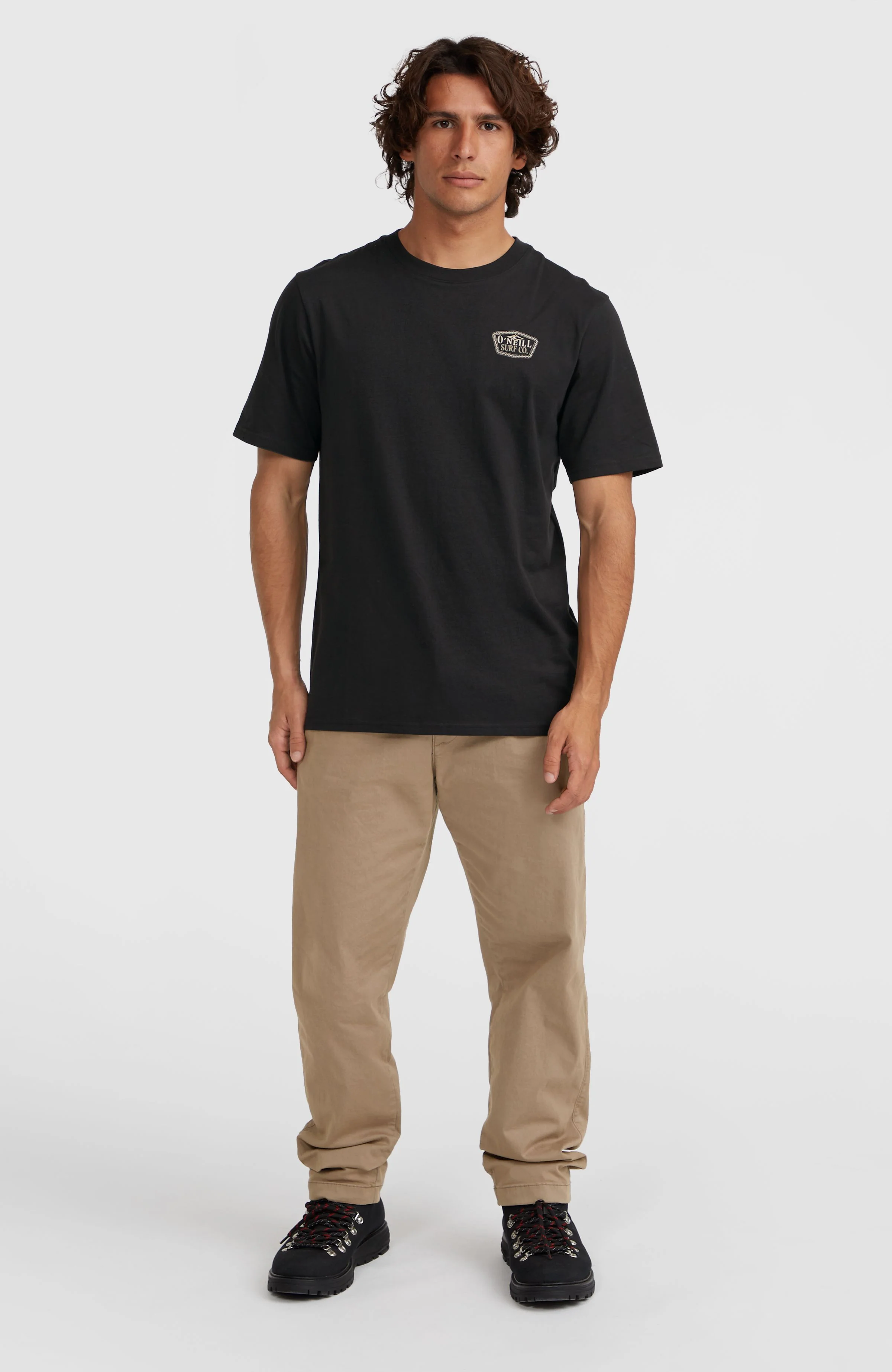 Small Chest Print T-Shirt | Black Out