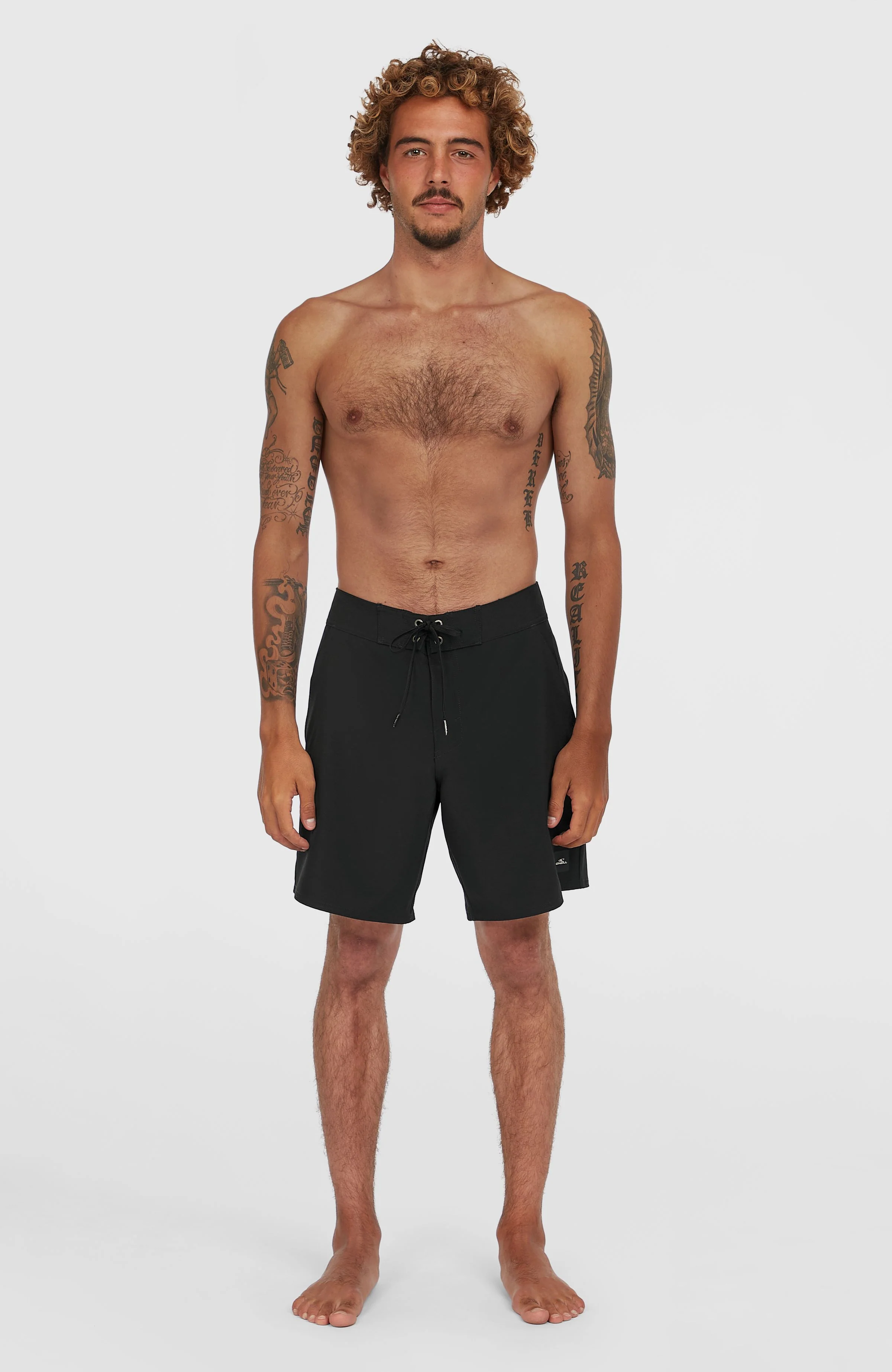 Solid 17'' Boardshorts | Black Out