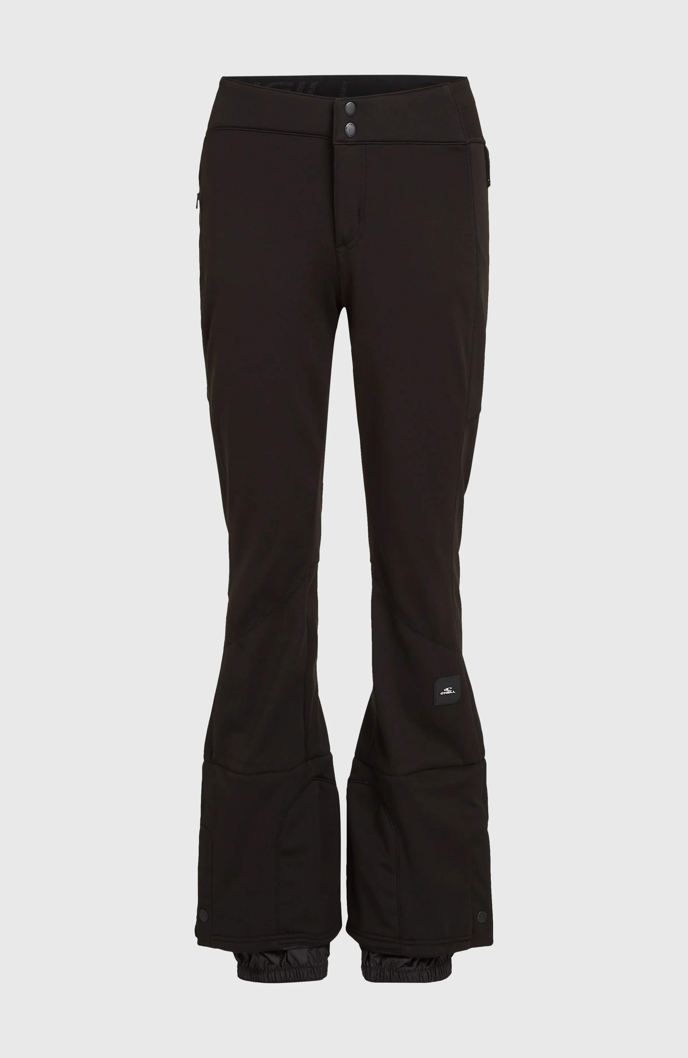 Blessed Softshell Hybrid Skinny Snow Pants | Black Out