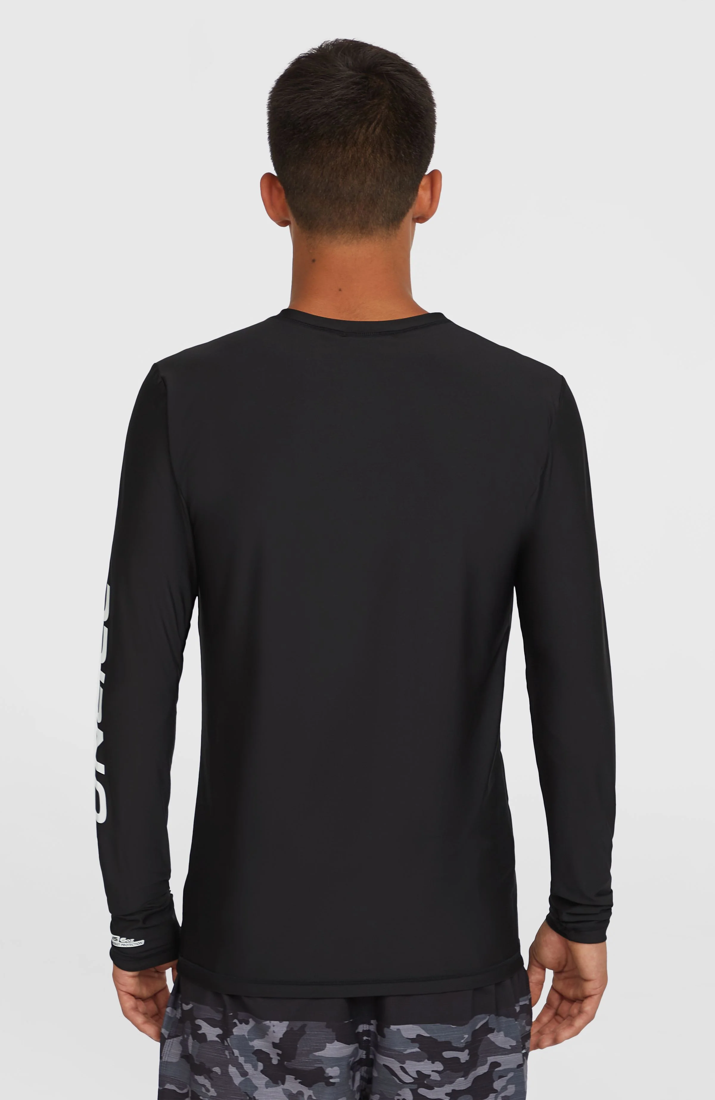 Essentials Long Sleeve Skin | Black Out