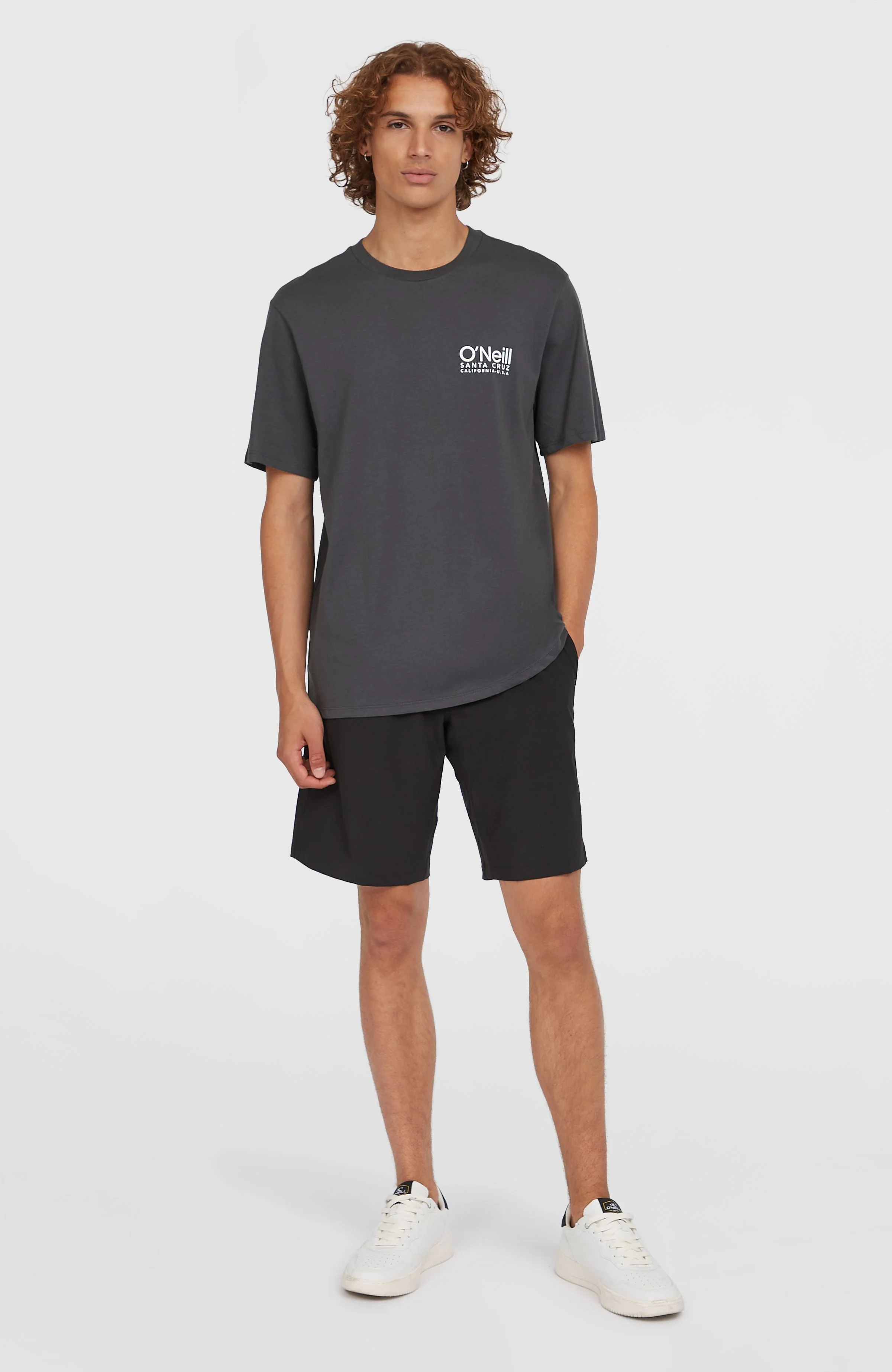 Original Cali Logo T-Shirt | Asphalt