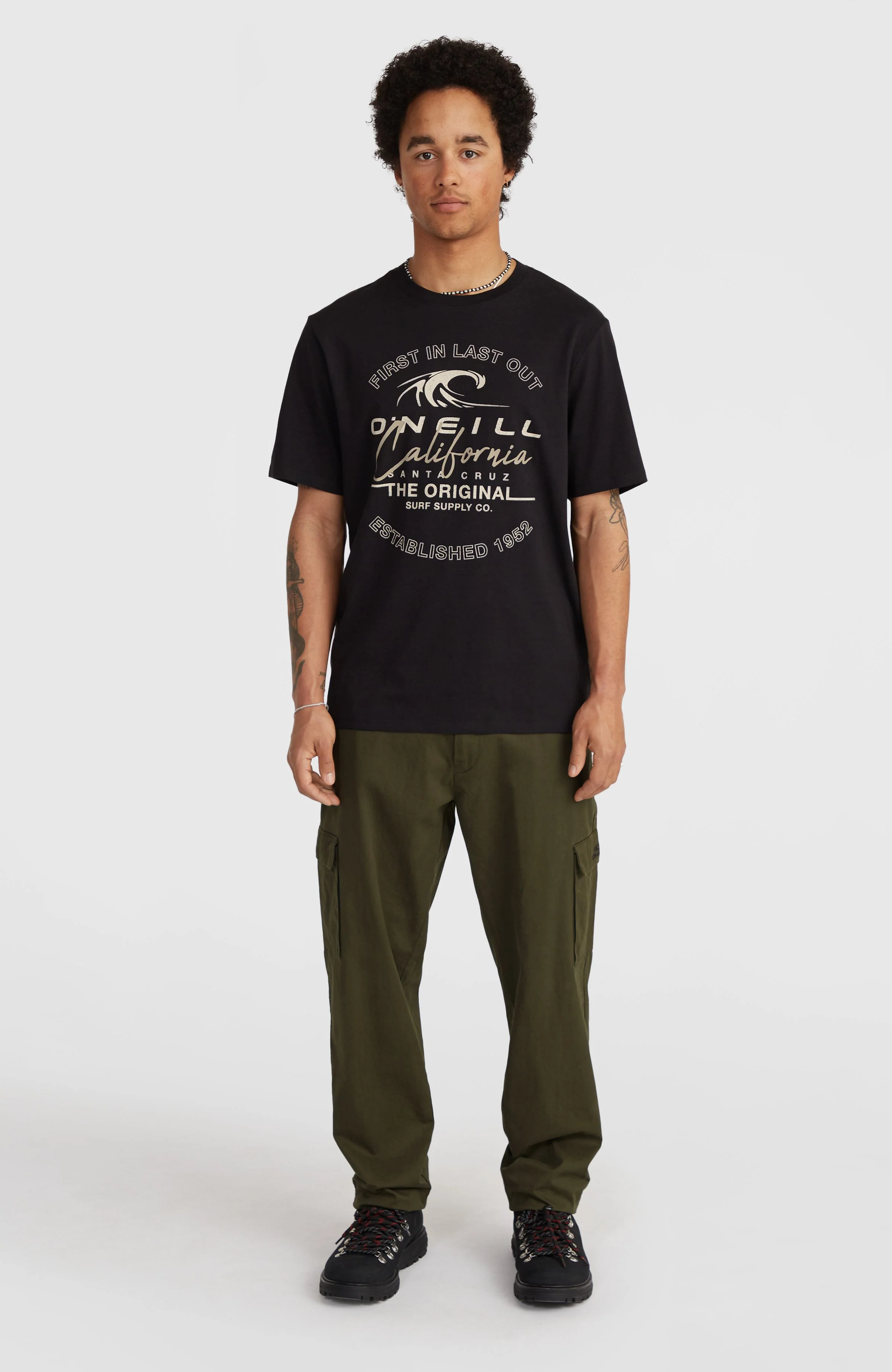 Cali Wave T-Shirt | Black Out