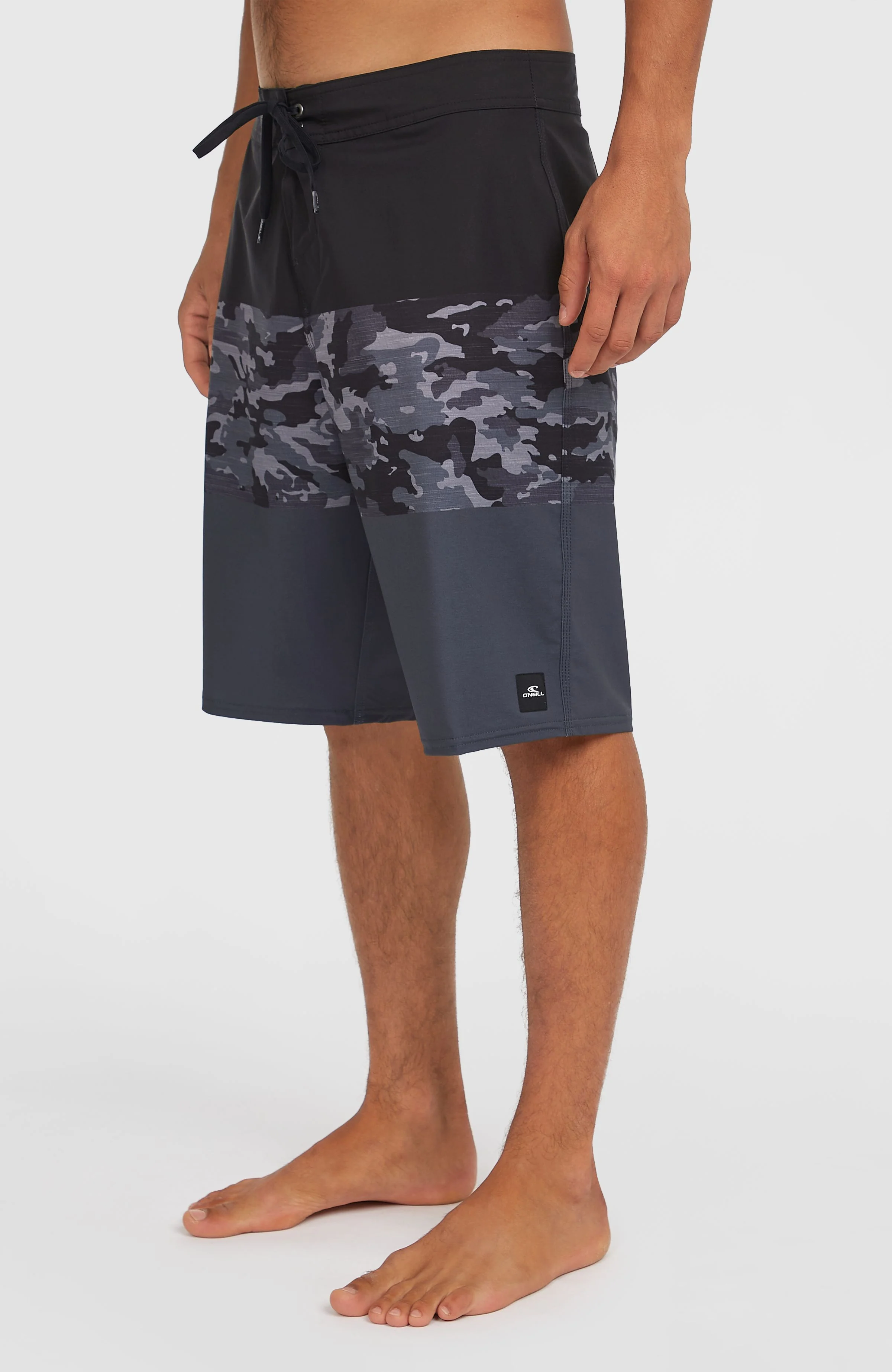 Hyperfreak Heat Block 21'' Boardshorts | Black Camo Heat Block
