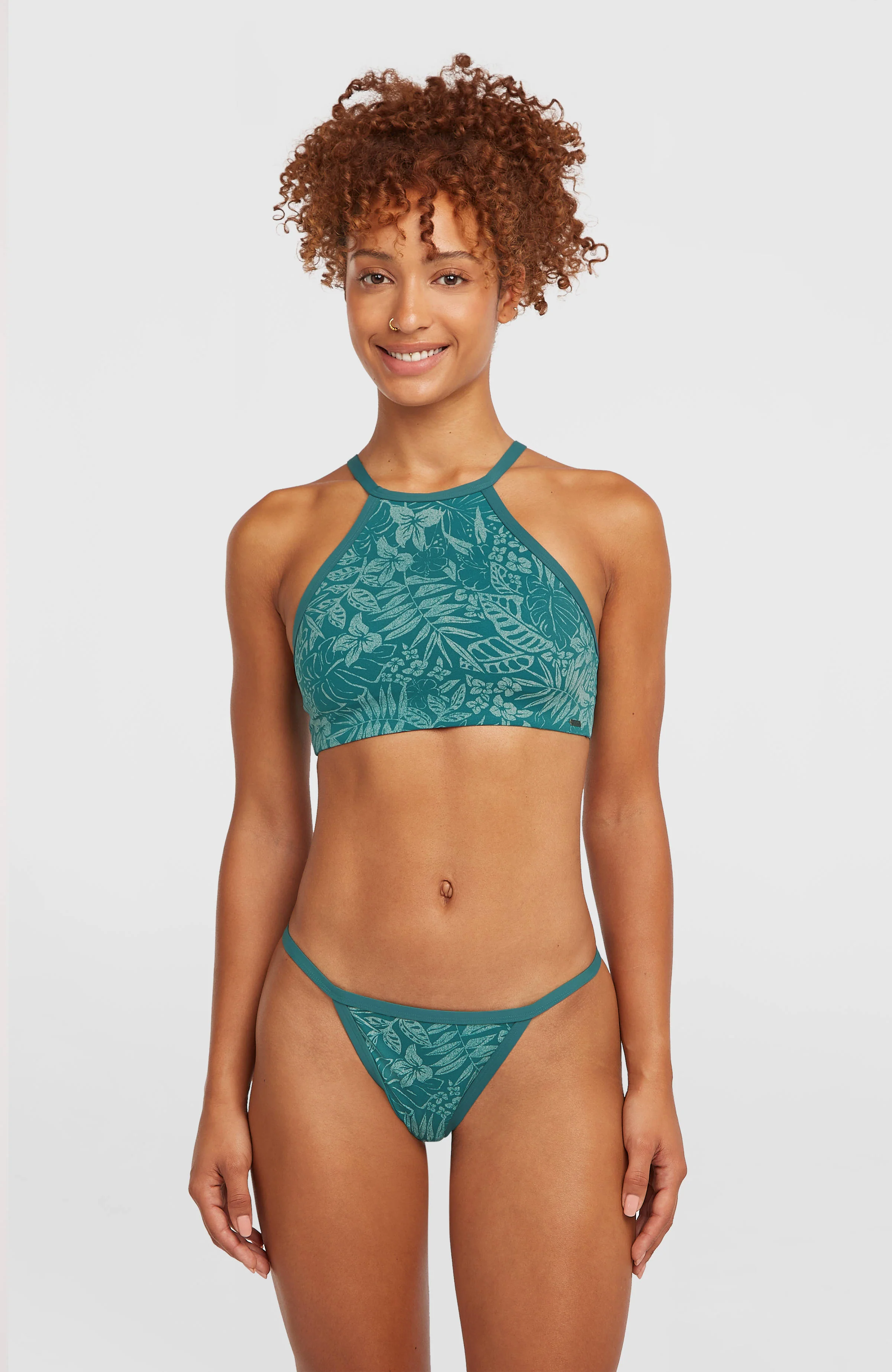 830-3x-faster-drying-high-neck-bikini-set-green-island-sky-1.webp 3X Faster-Drying High-Neck Bikini Set | Green Island Sky