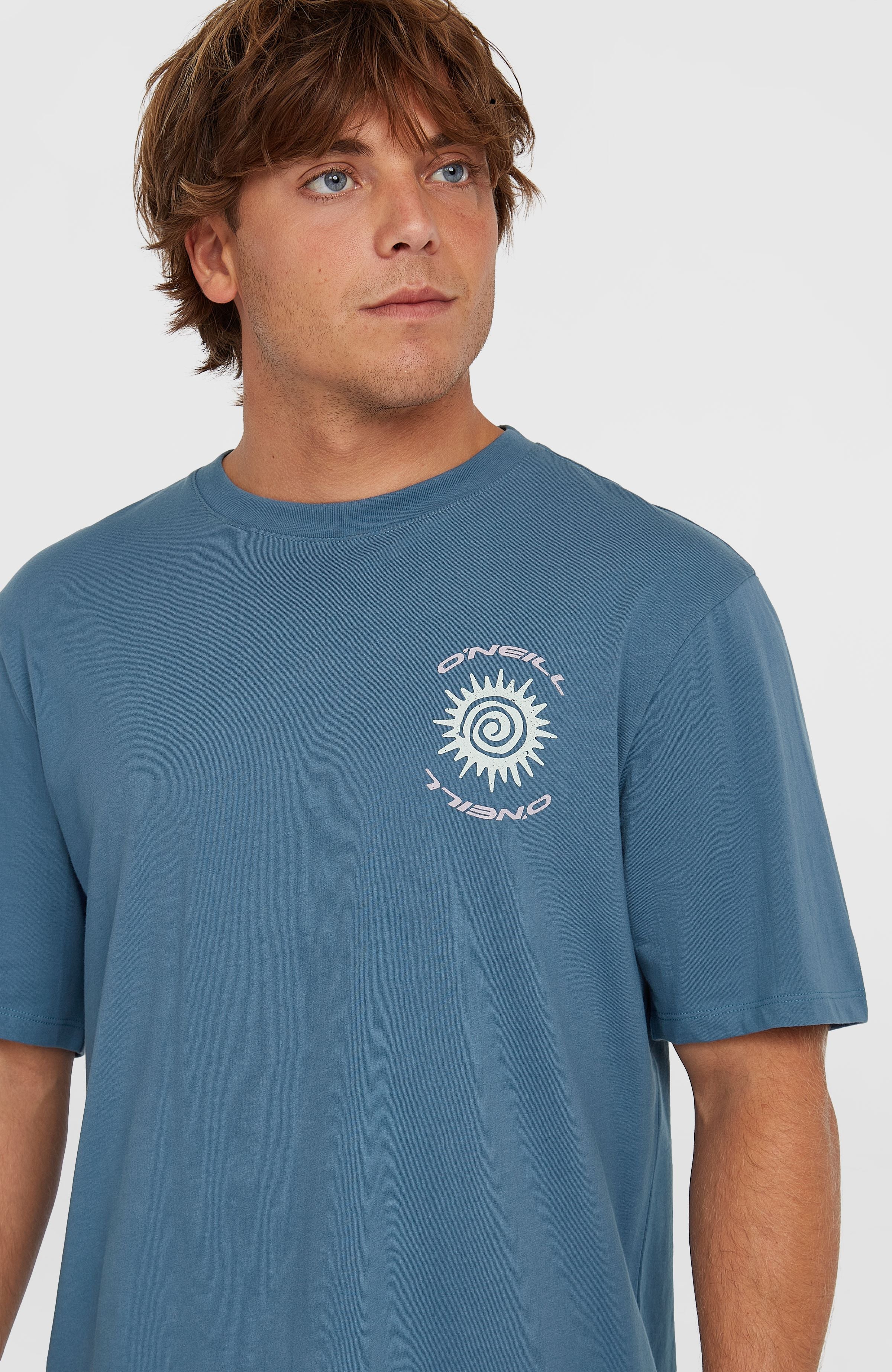 Photo Print T-Shirt | Copen Blue