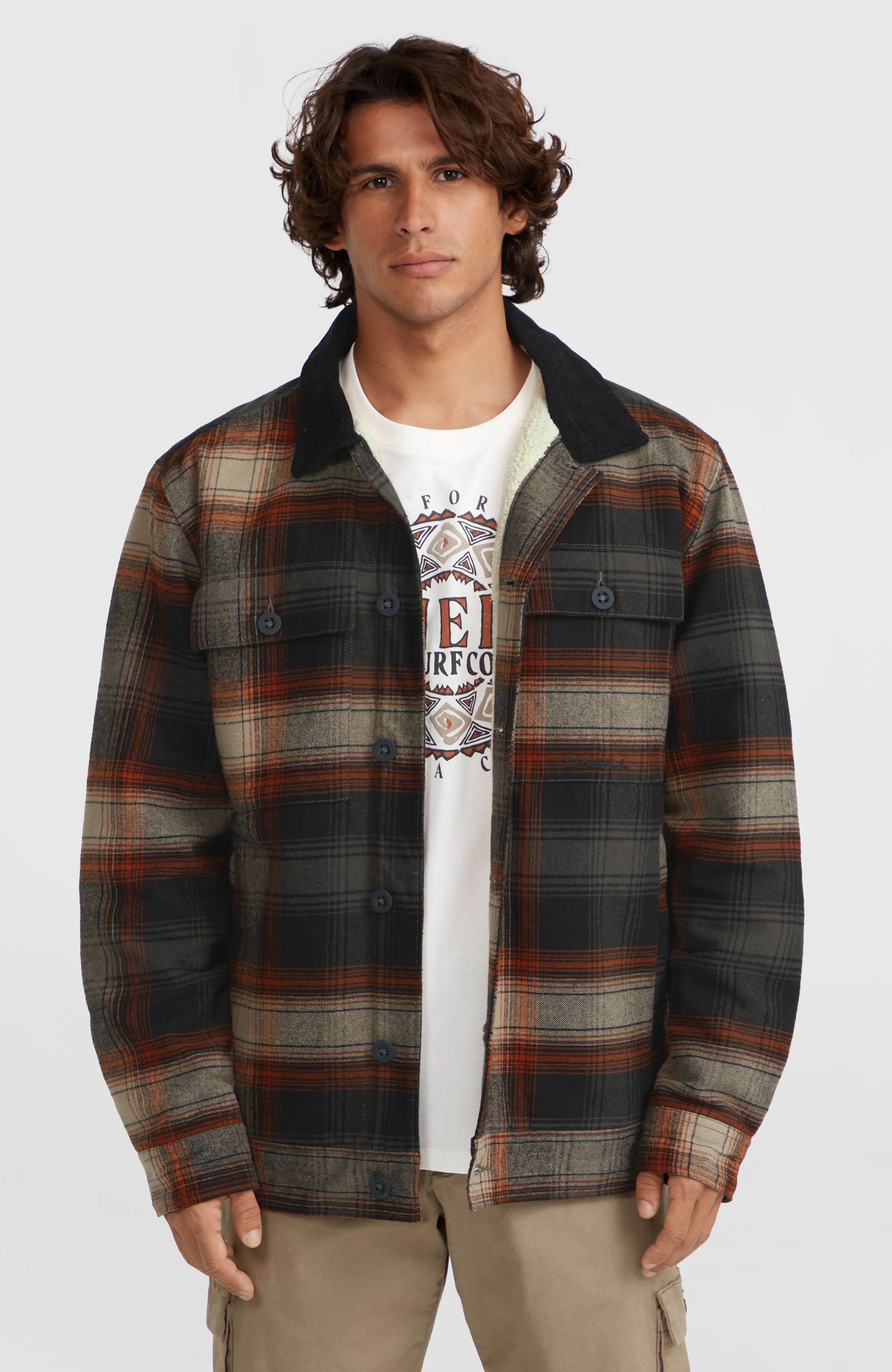 8659-fleece-lined-jacket-grey-check-small-1.webp Fleece-Lined Jacket | Grey Check Small