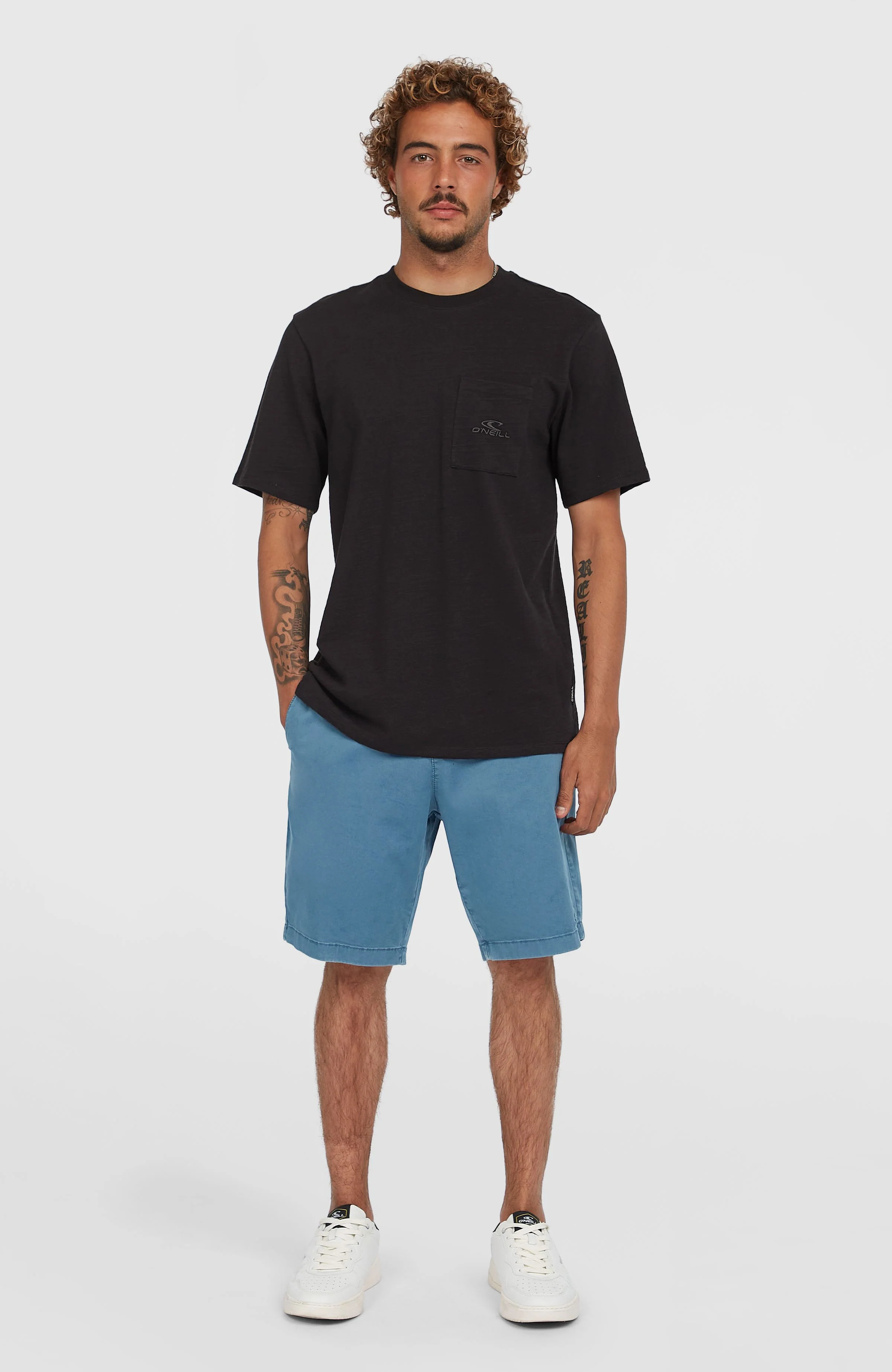 Essentials Chino Shorts | Copen Blue