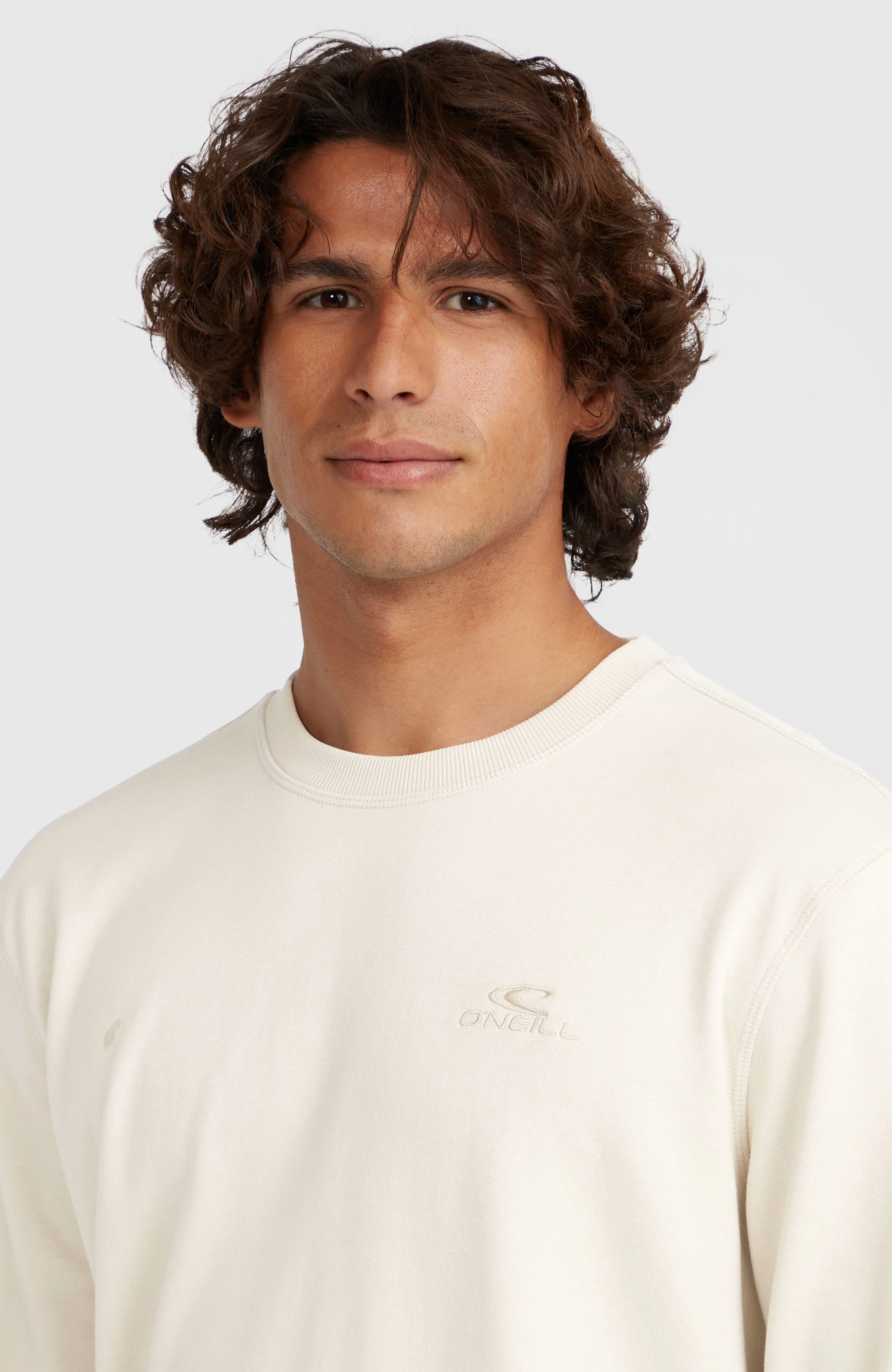 Small Logo Crew Sweatshirt | Atmosphere