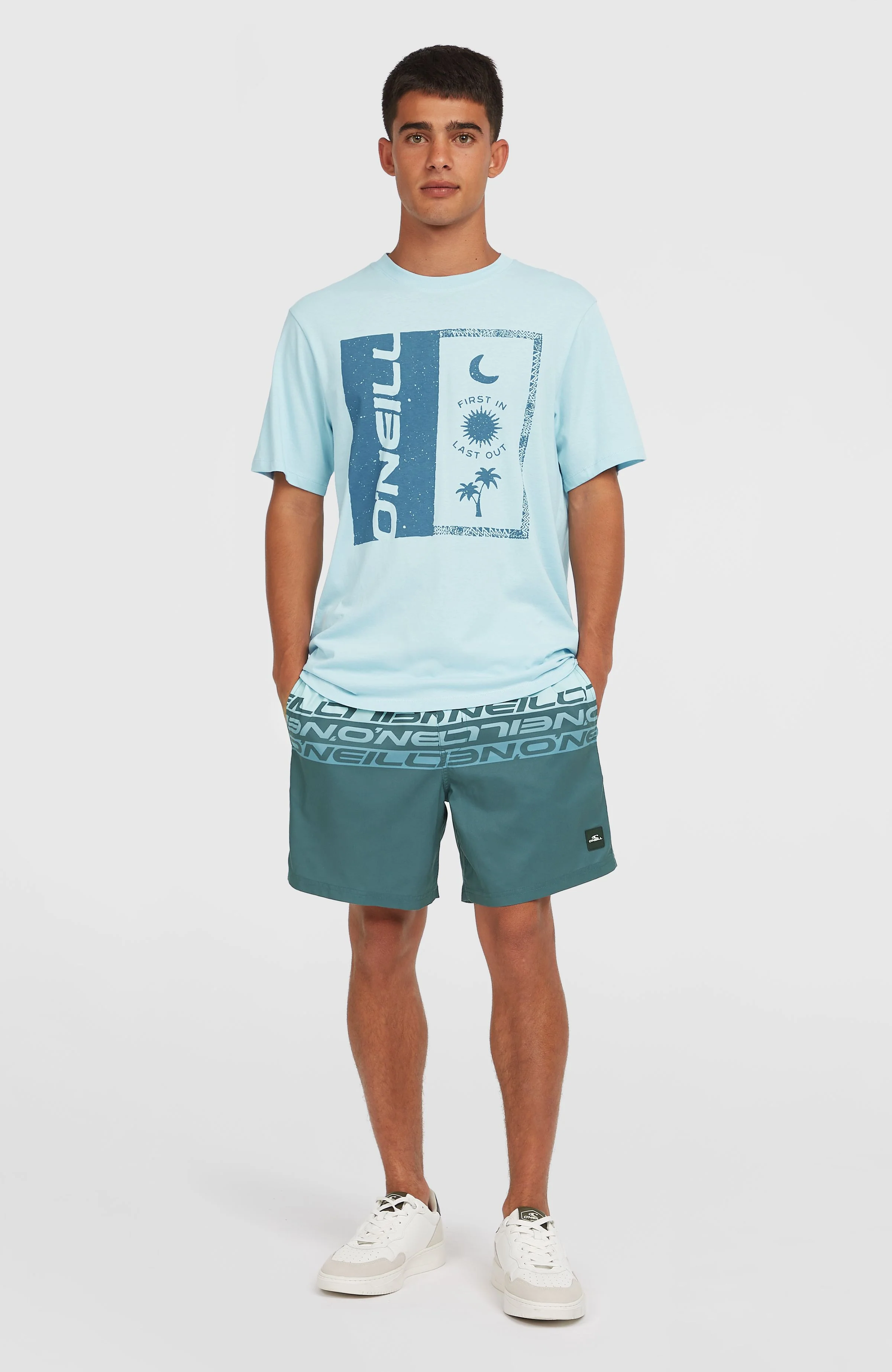 Front Print T-Shirt | Morning Glory