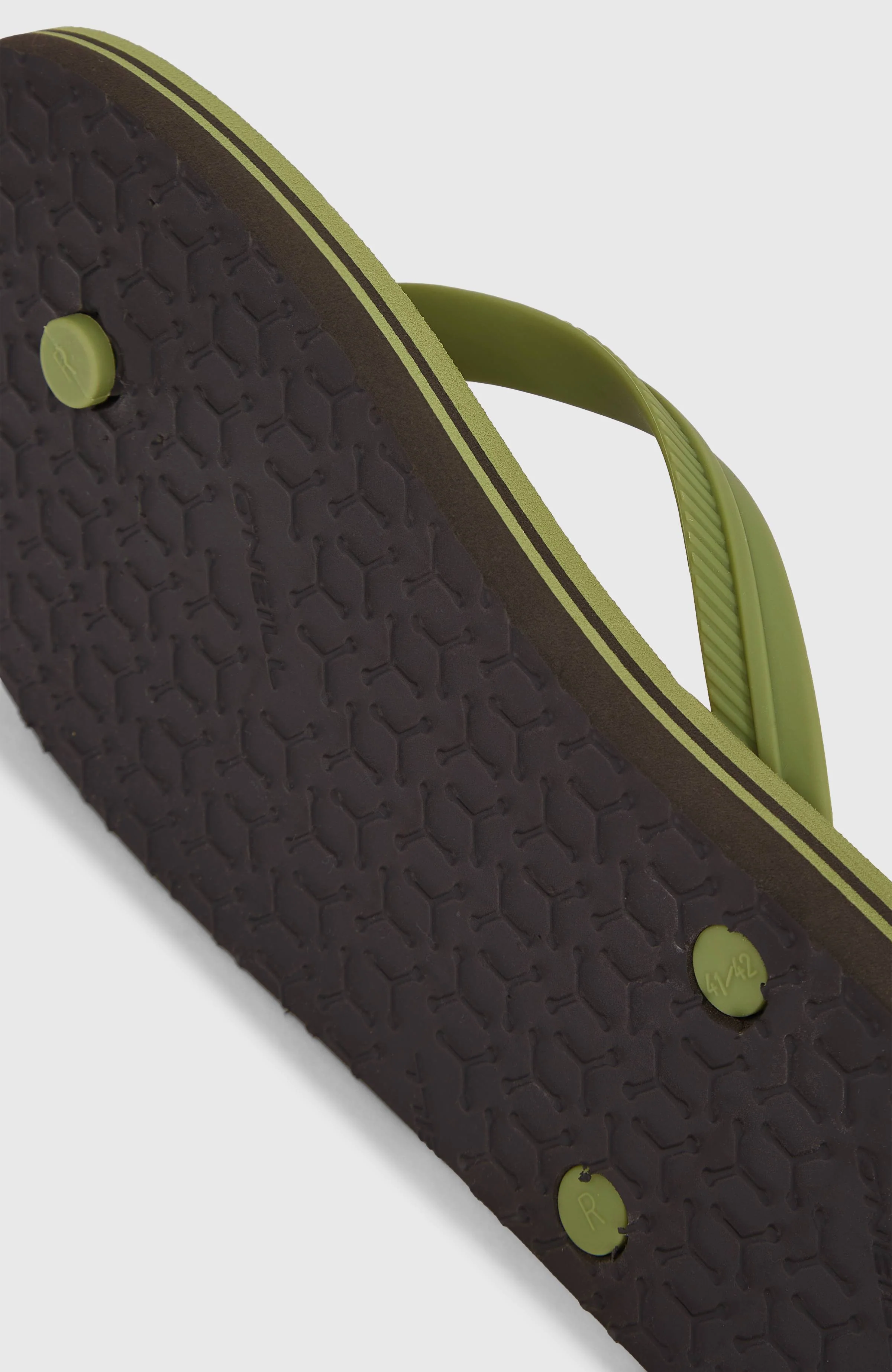 Profile Graphic Sandals | Green Dusty Flower
