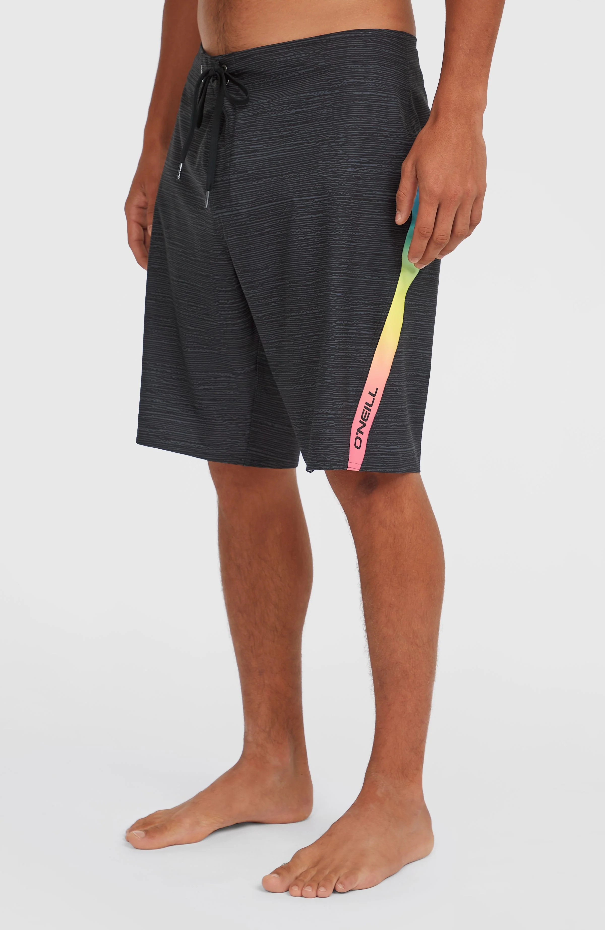 Superfreak 20'' Boardshorts | Black Multi Colour Panel