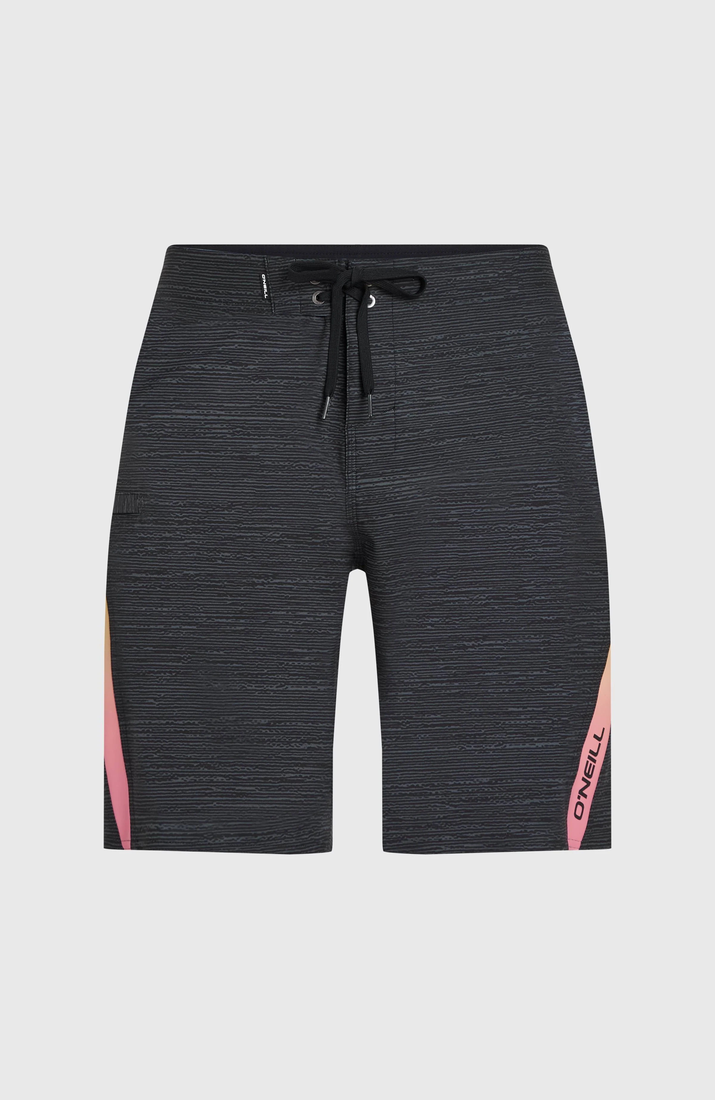 Superfreak 20'' Boardshorts | Black Multi Colour Panel
