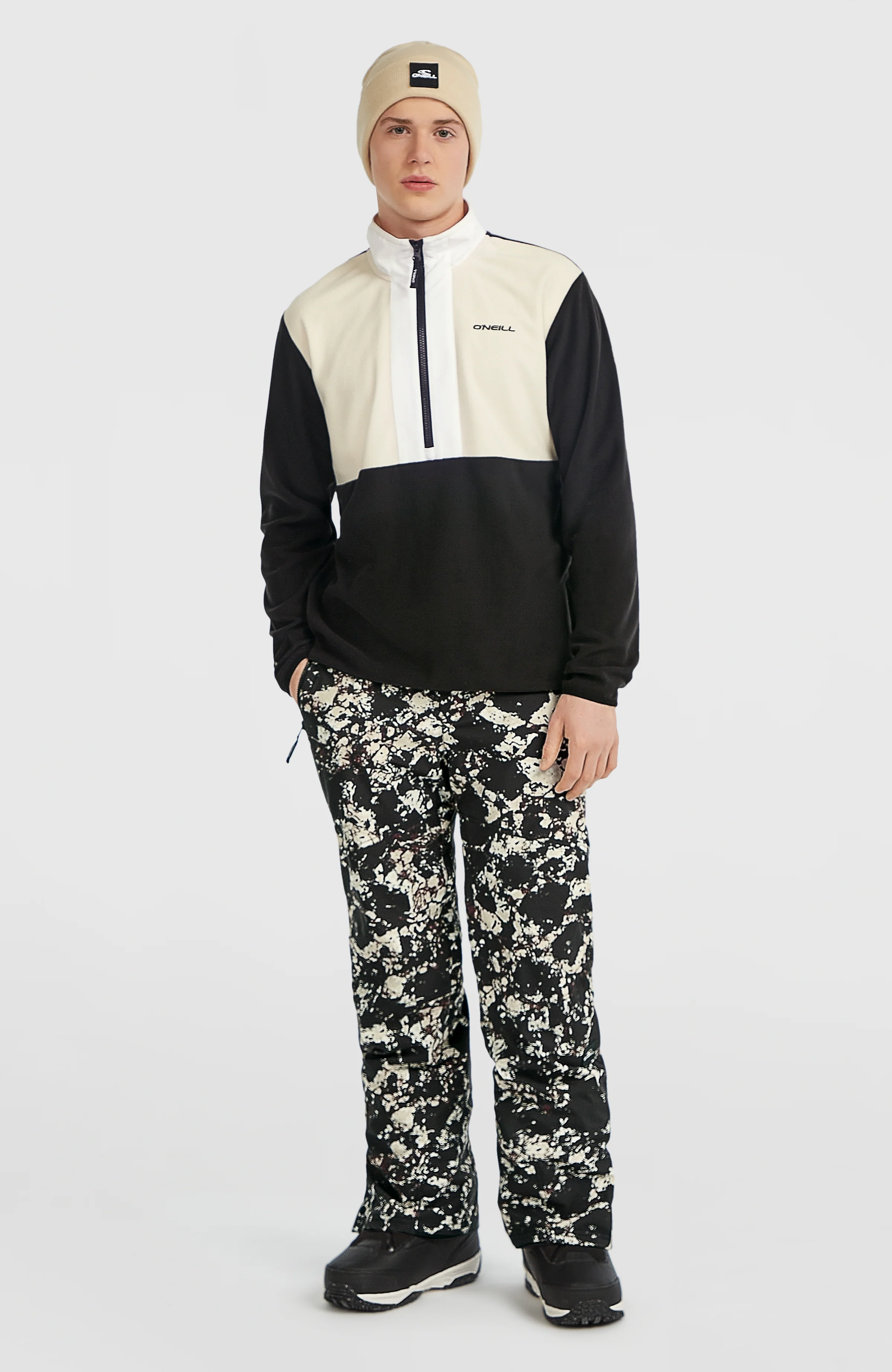 FWC'Cruz Snow Pants | Black/Beige Quarry