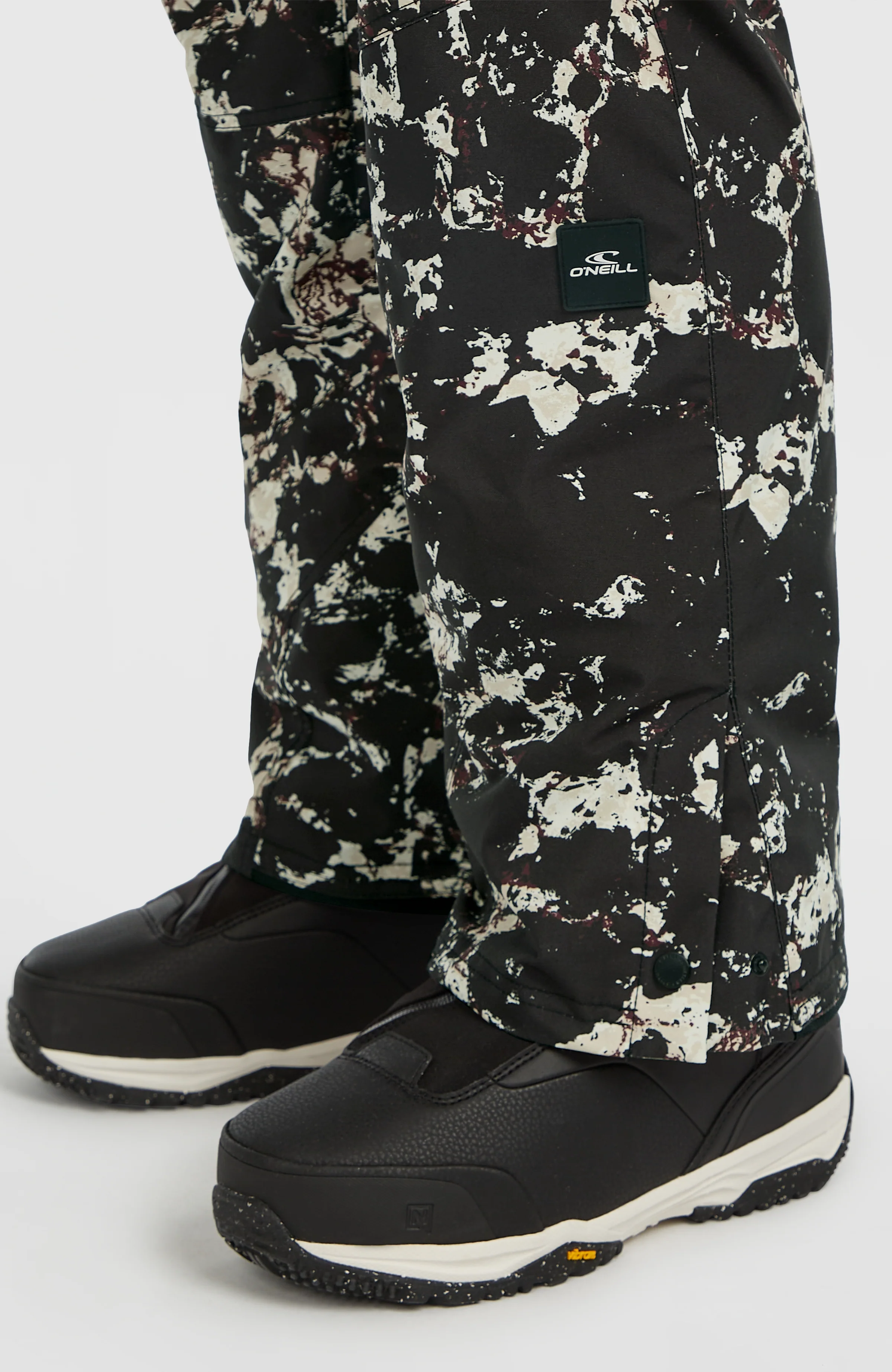 FWC'Cruz Snow Pants | Black/Beige Quarry