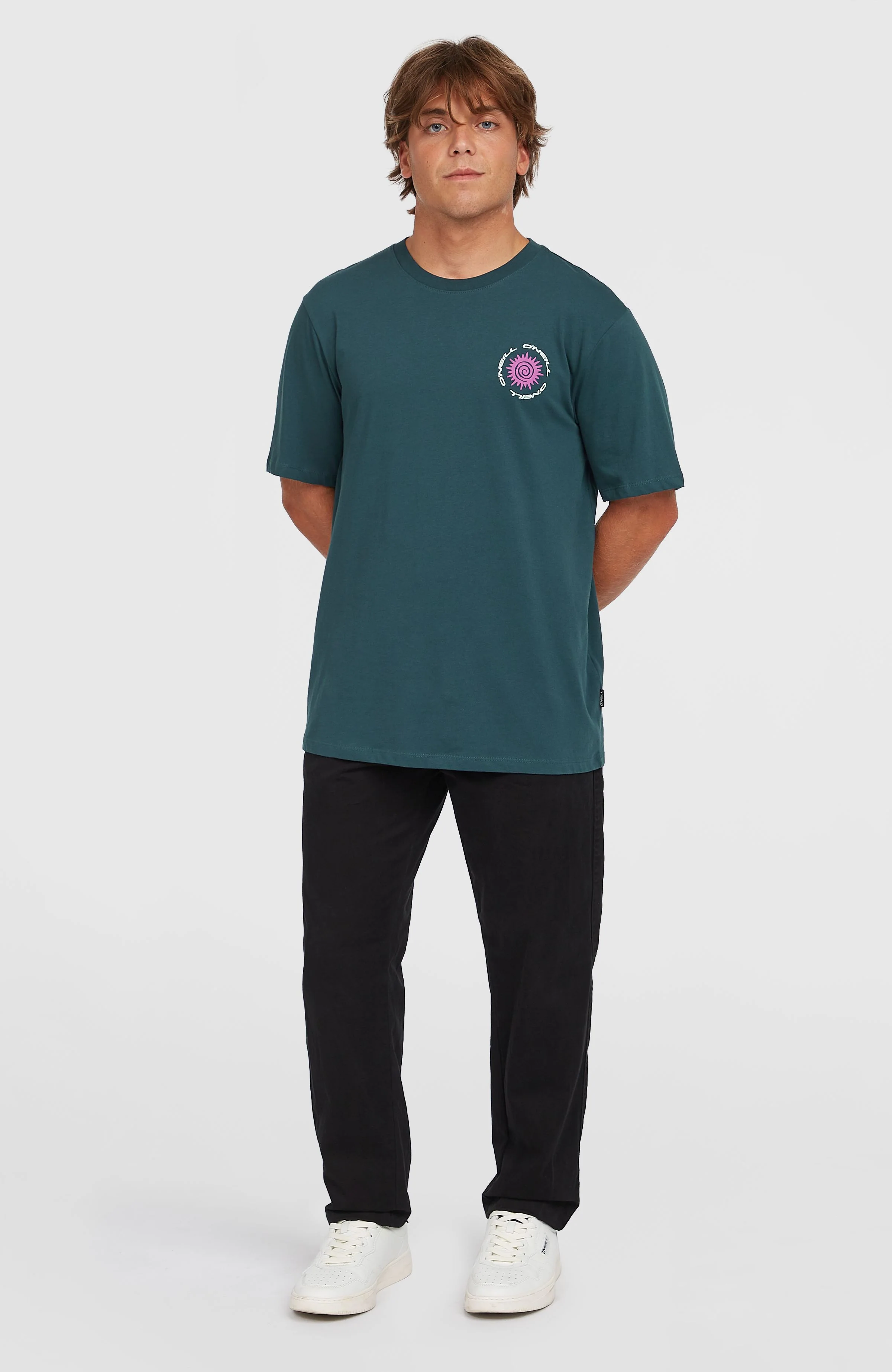 Chest Print T-Shirt | Alma Steel