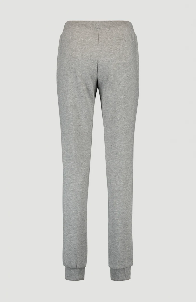 High-Waist Sweatpants | Silver Melee -A