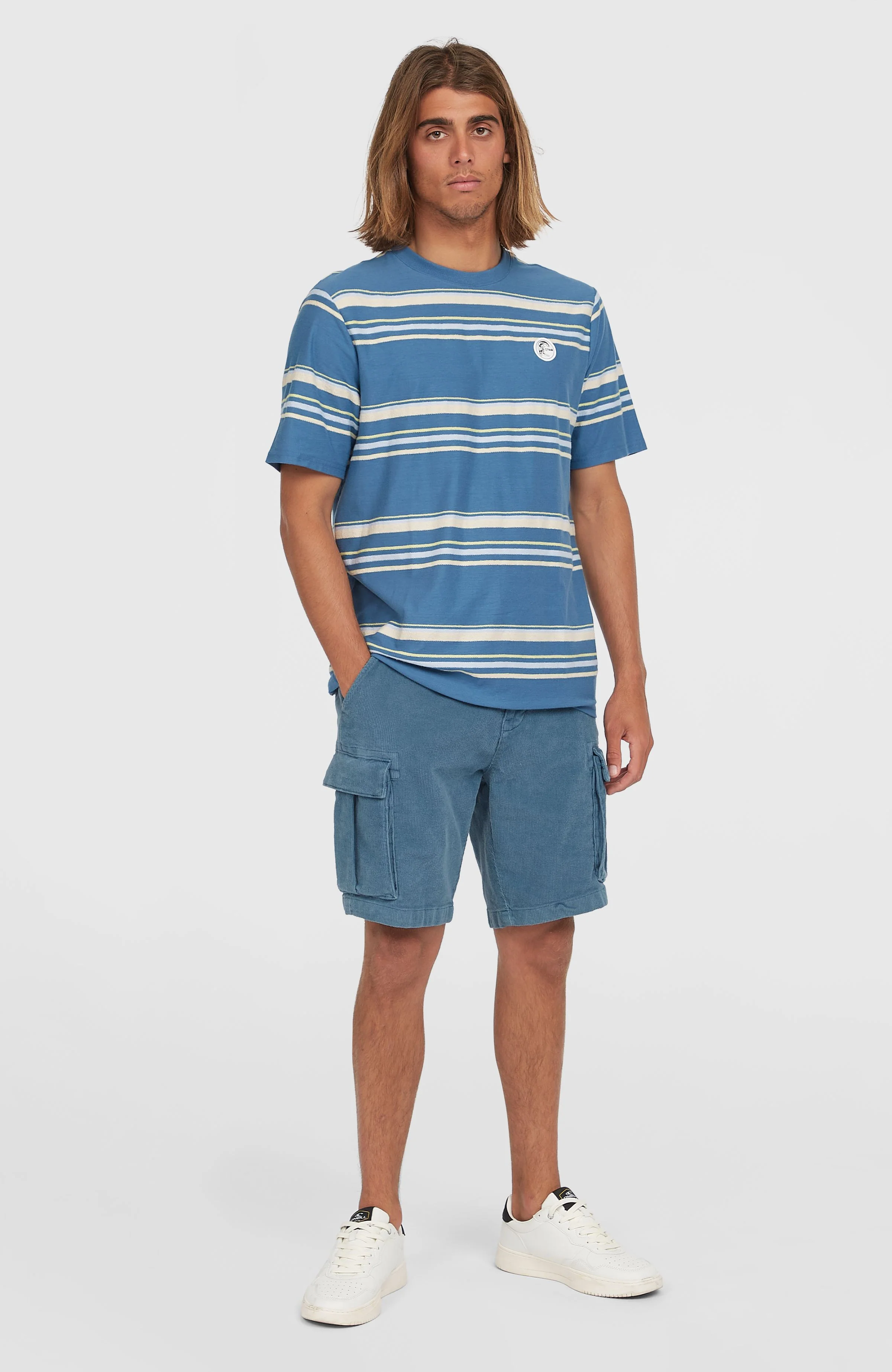 9516-o-riginals-cord-cargo-shorts-copen-blue-1.webp O'Riginals Cord Cargo Shorts | Copen Blue