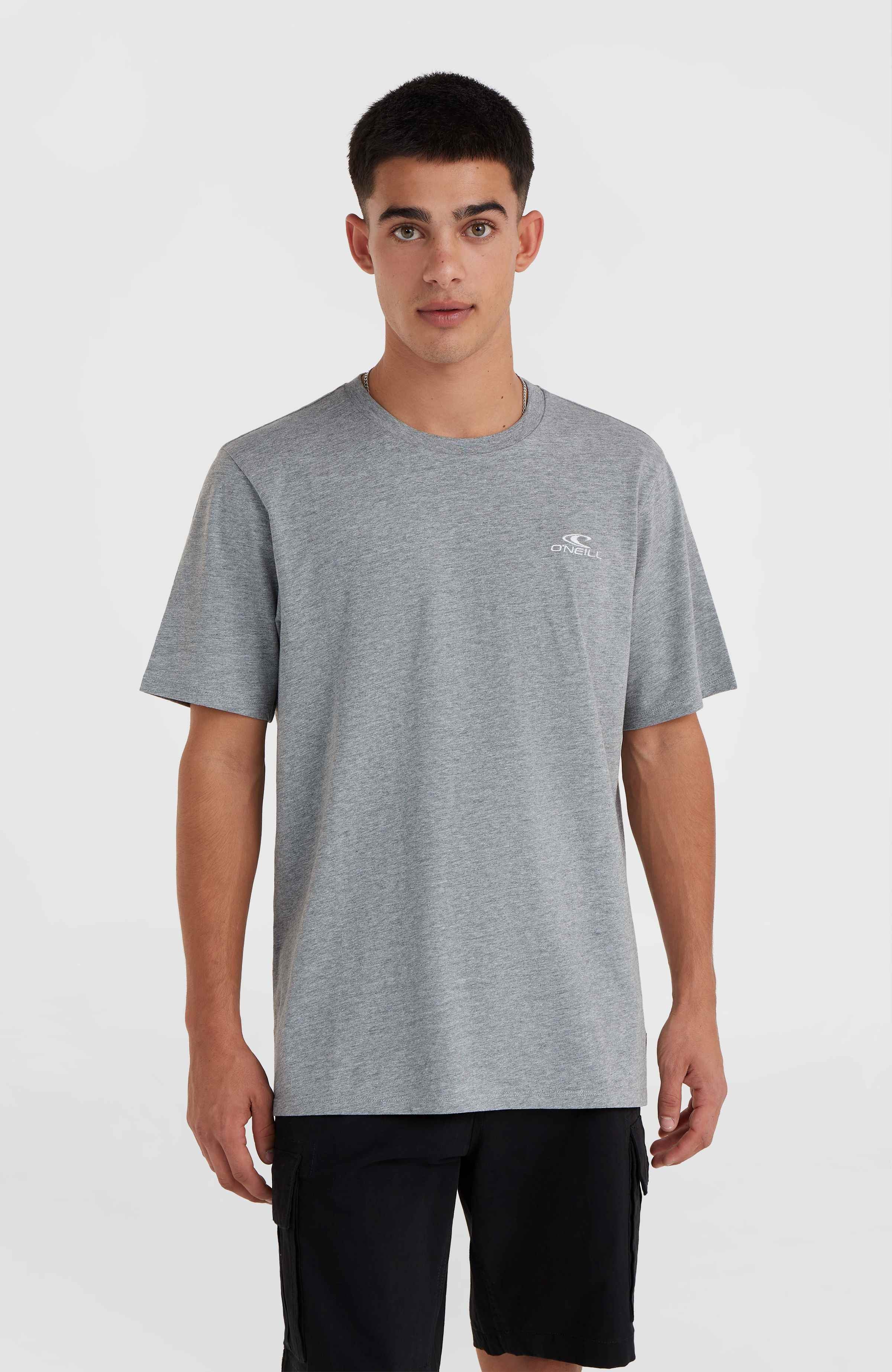 9564-o-neill-small-logo-t-shirt-silver-melee-1.jpg O'Neill Small Logo T-Shirt | Silver Melee