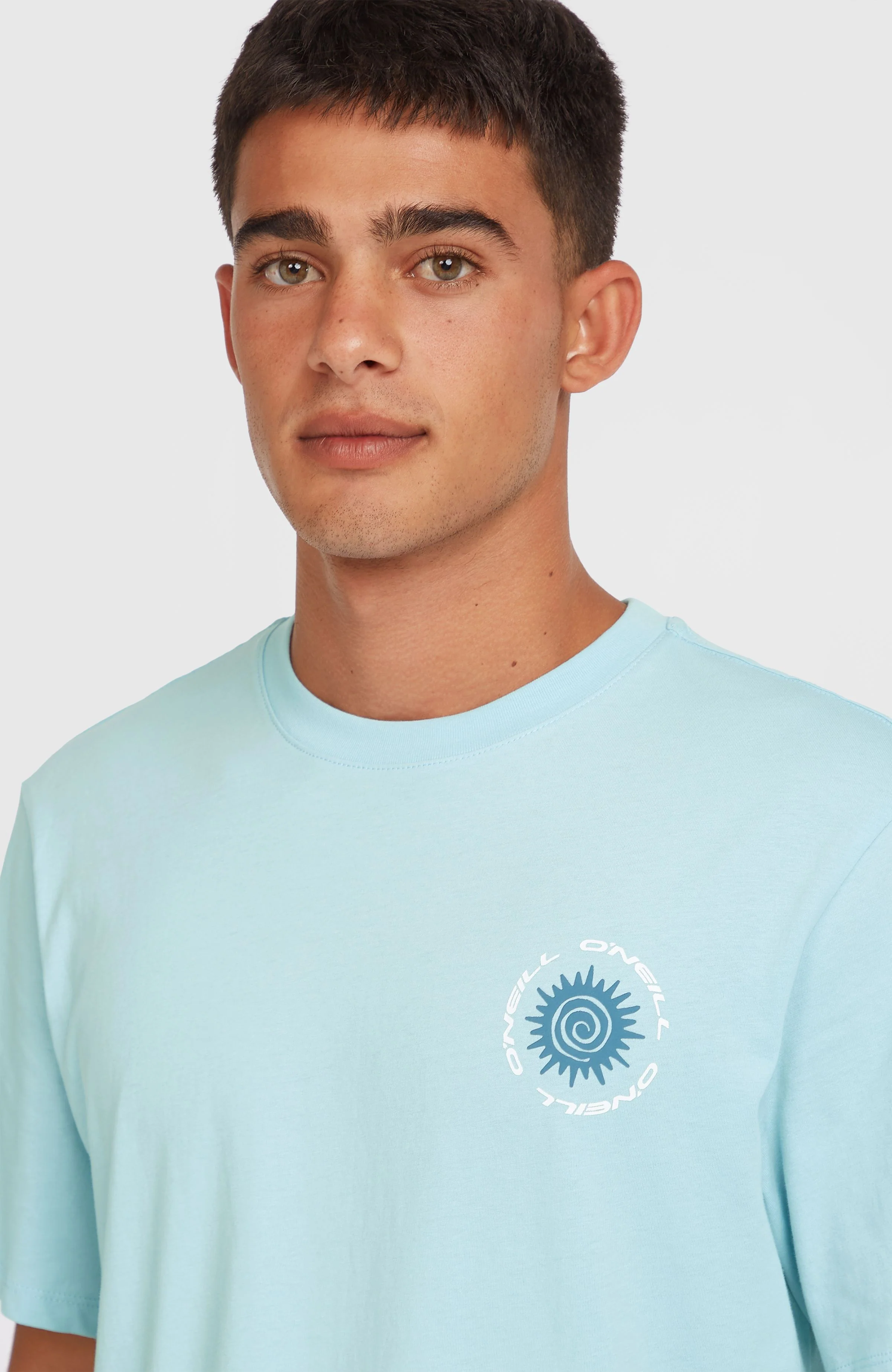 Chest Print T-Shirt | Morning Glory