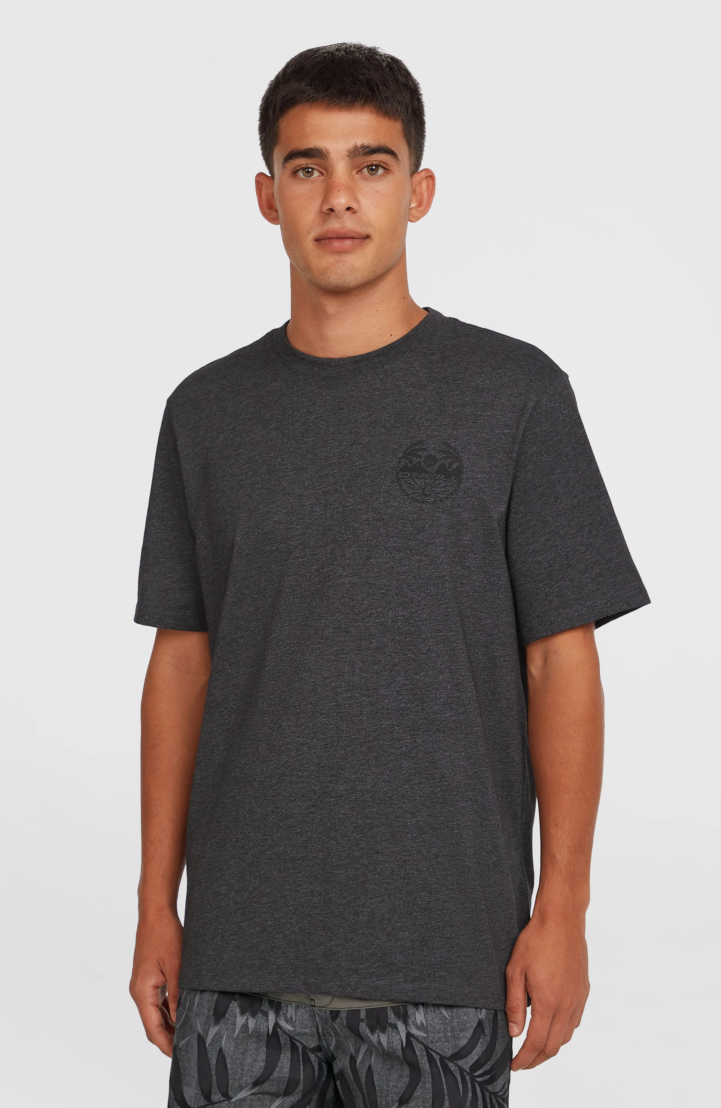 9722-back-print-t-shirt-black-out-melange-1.webp Back Print T-Shirt | Black Out Melange