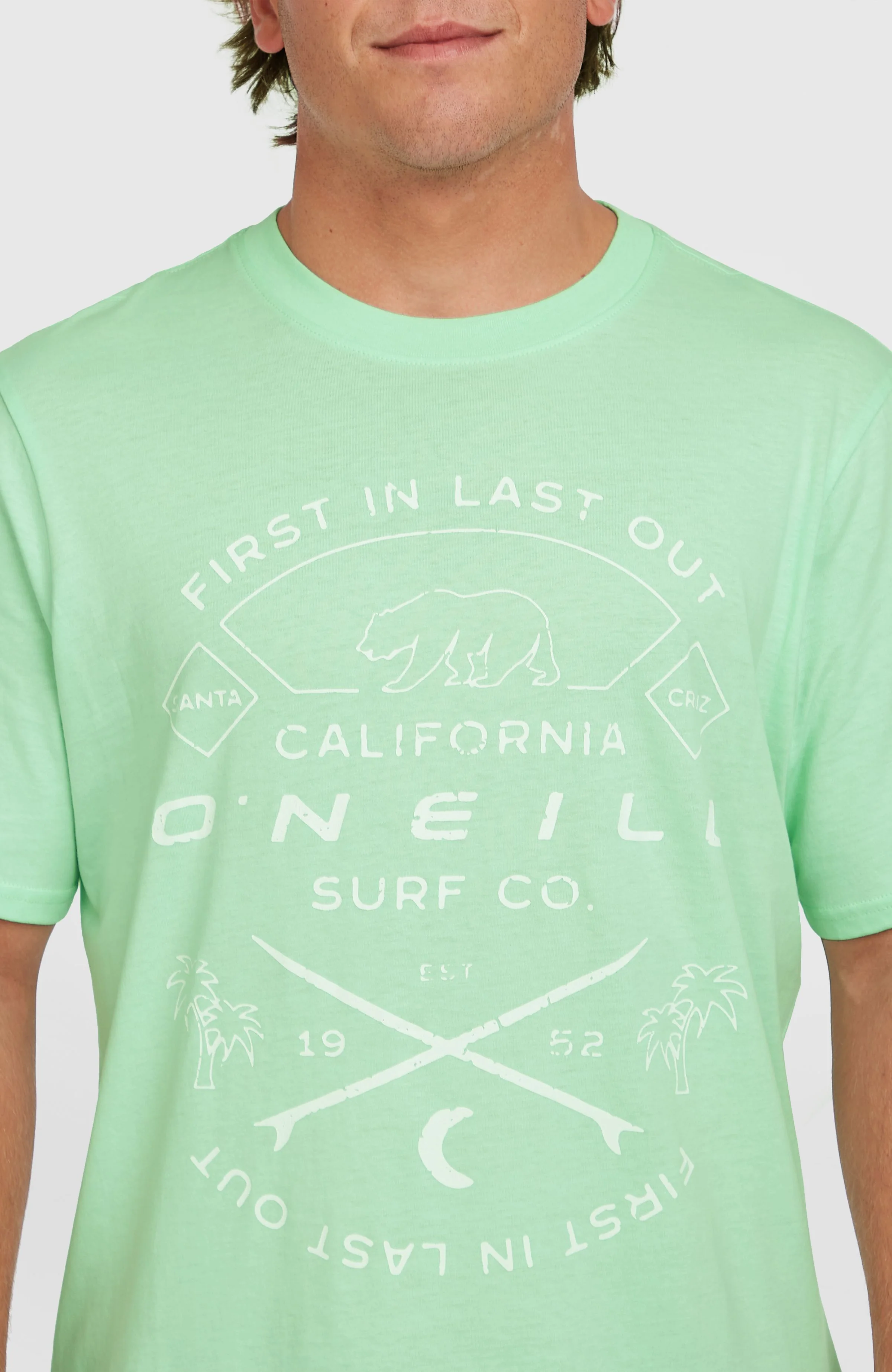 Jack O'Neill Muir T-Shirt | Mildrew Mint